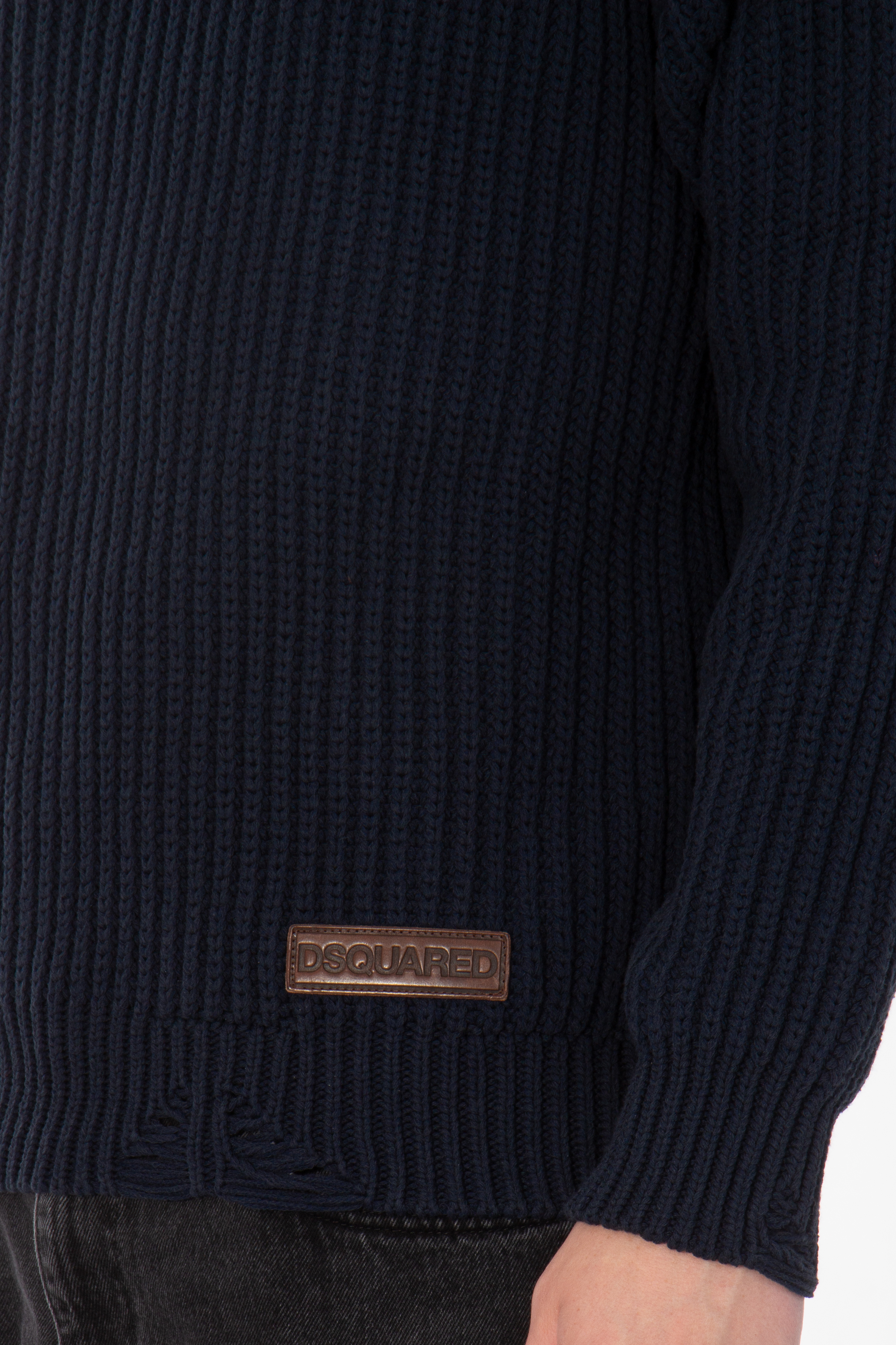 DSQUARED2 Heavy Turtleneck Knit Sweater DSQUARED2 Heavy Turtleneck Knit Sweater
