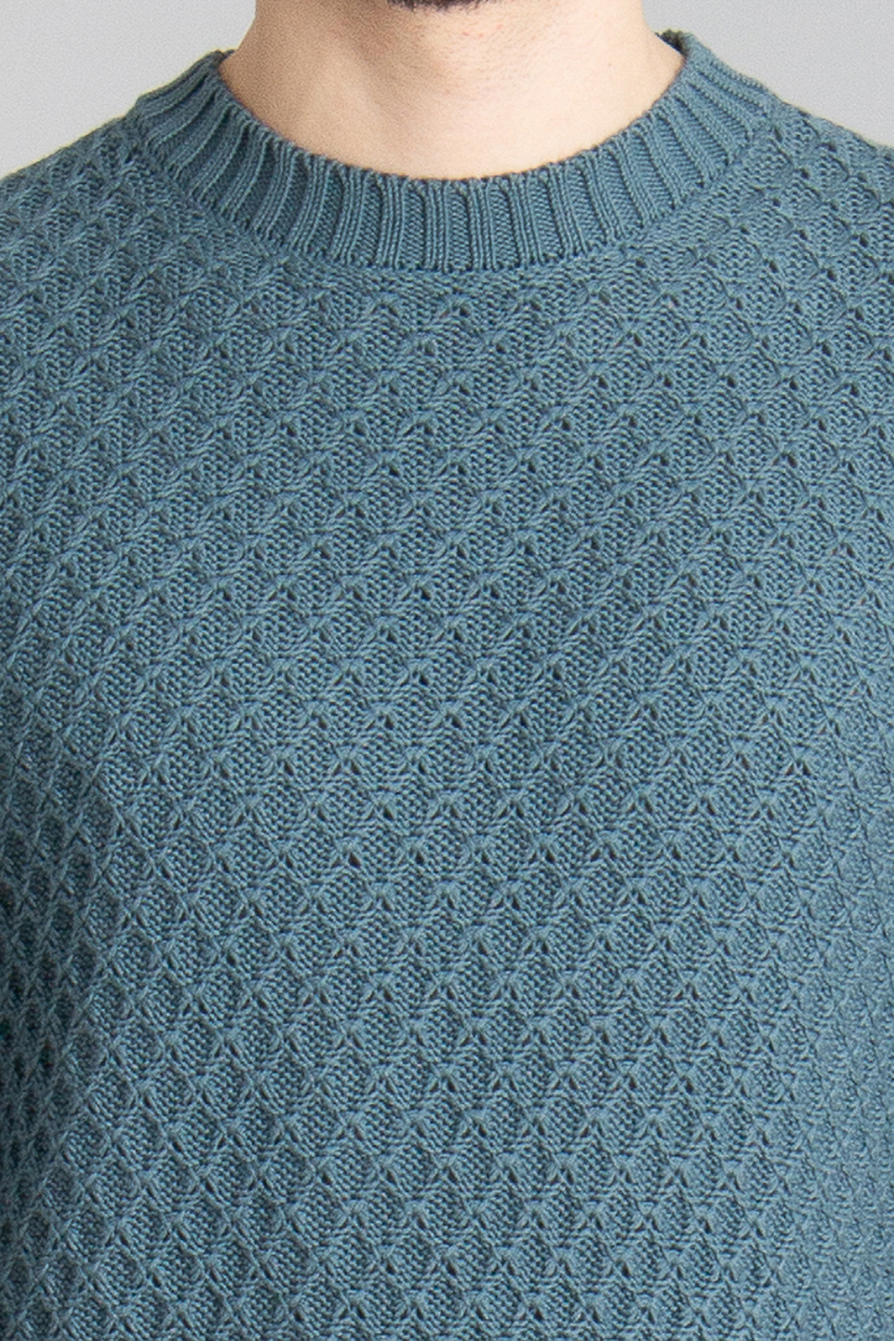 CANALI Structured Cotton Sweater CANALI Structured Cotton Sweater