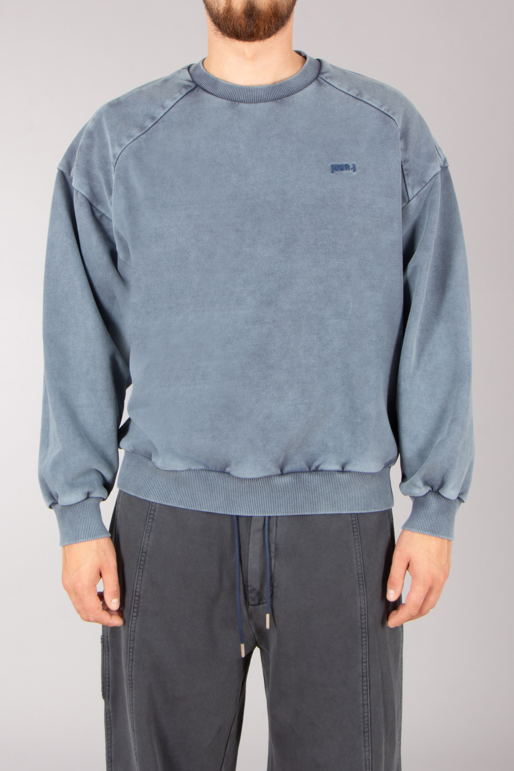 JUUN.J Loose Fit Language Under The Influence Sweatshirt