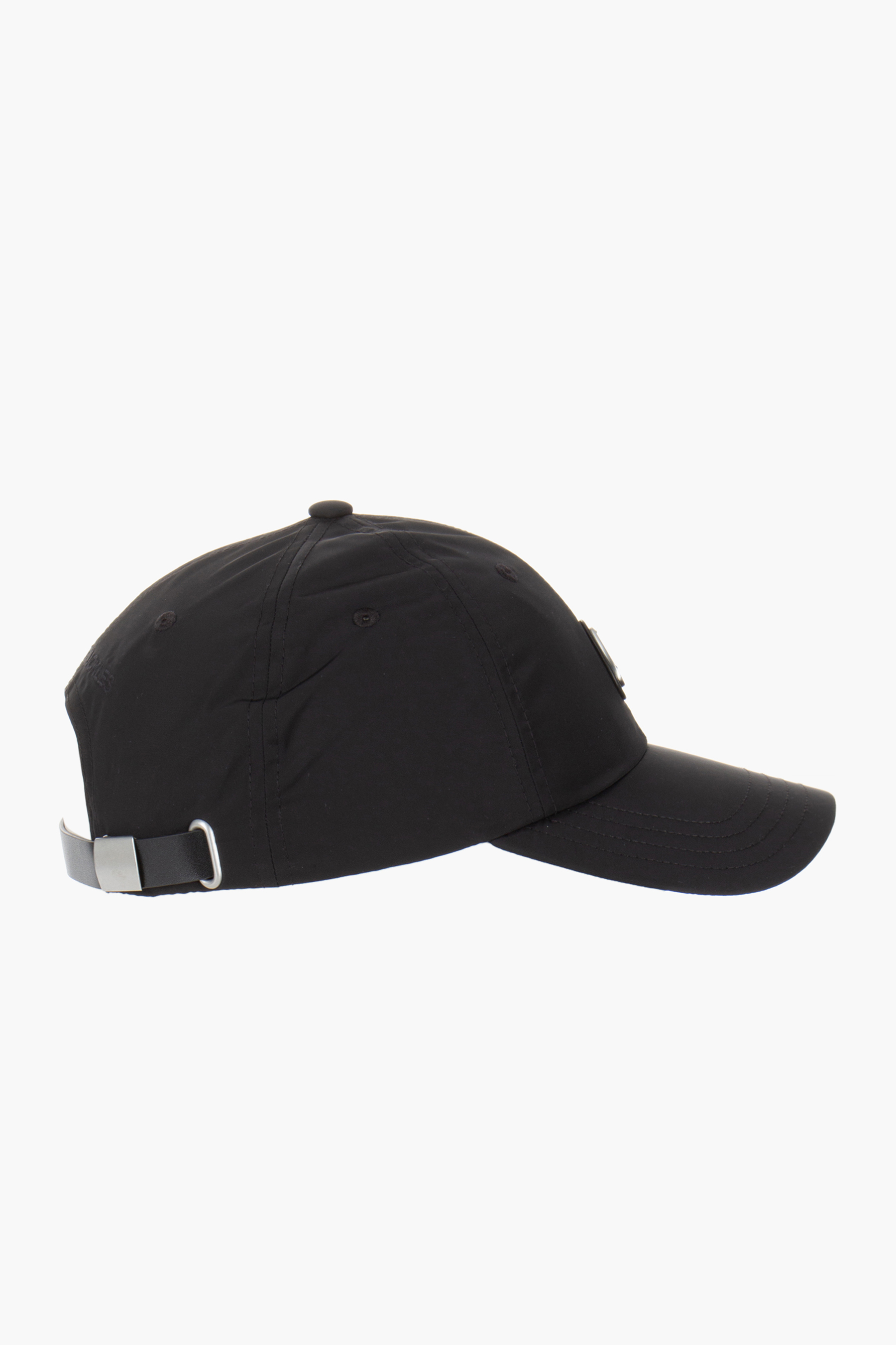 MOOSE KNUCKLES Technical Fabric Crescent Logo Cap Baseball-Kappe, Mütze, Kleidung, Hut