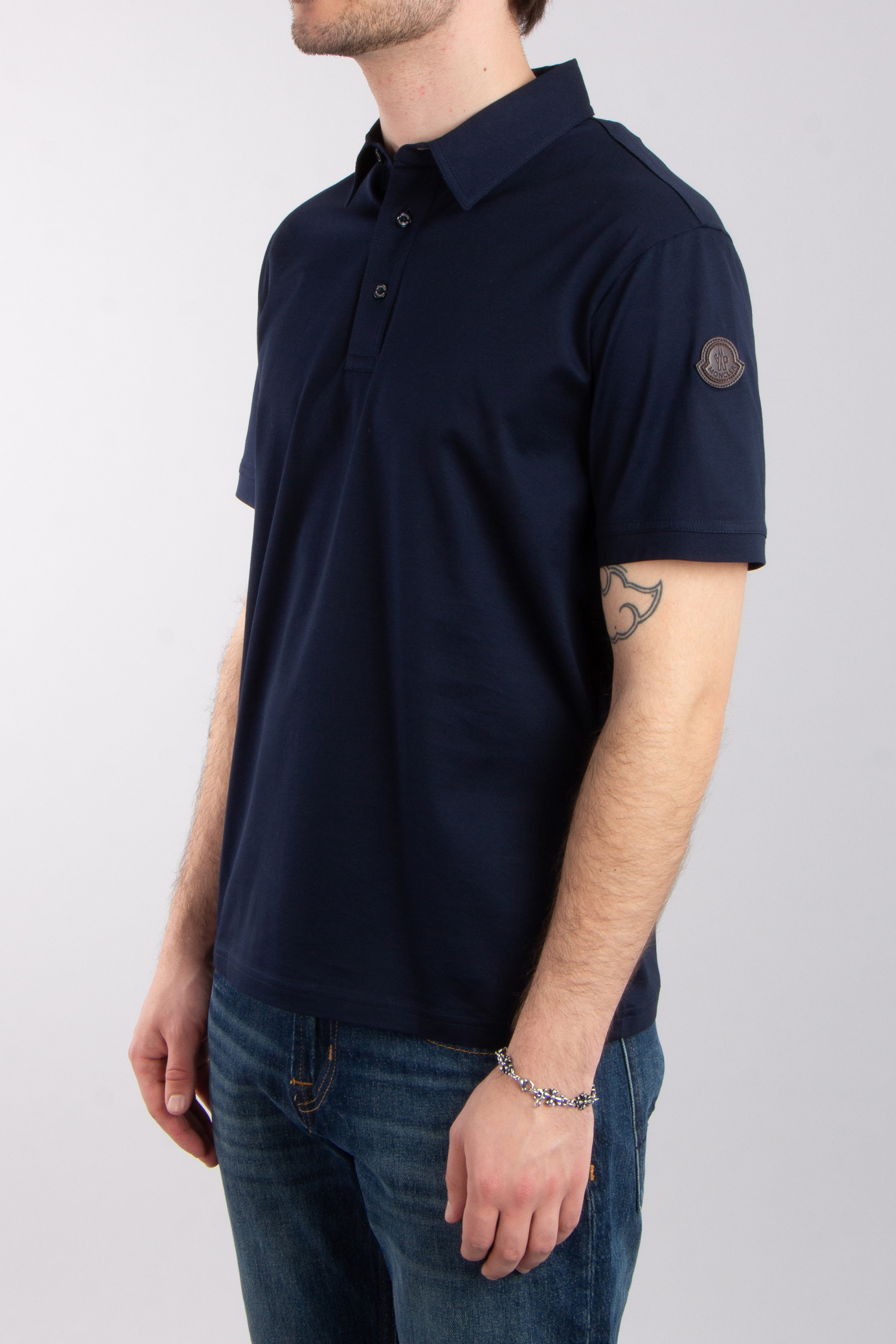 MONCLER Cotton Jersey Polo Shirt MONCLER Cotton Jersey Polo Shirt