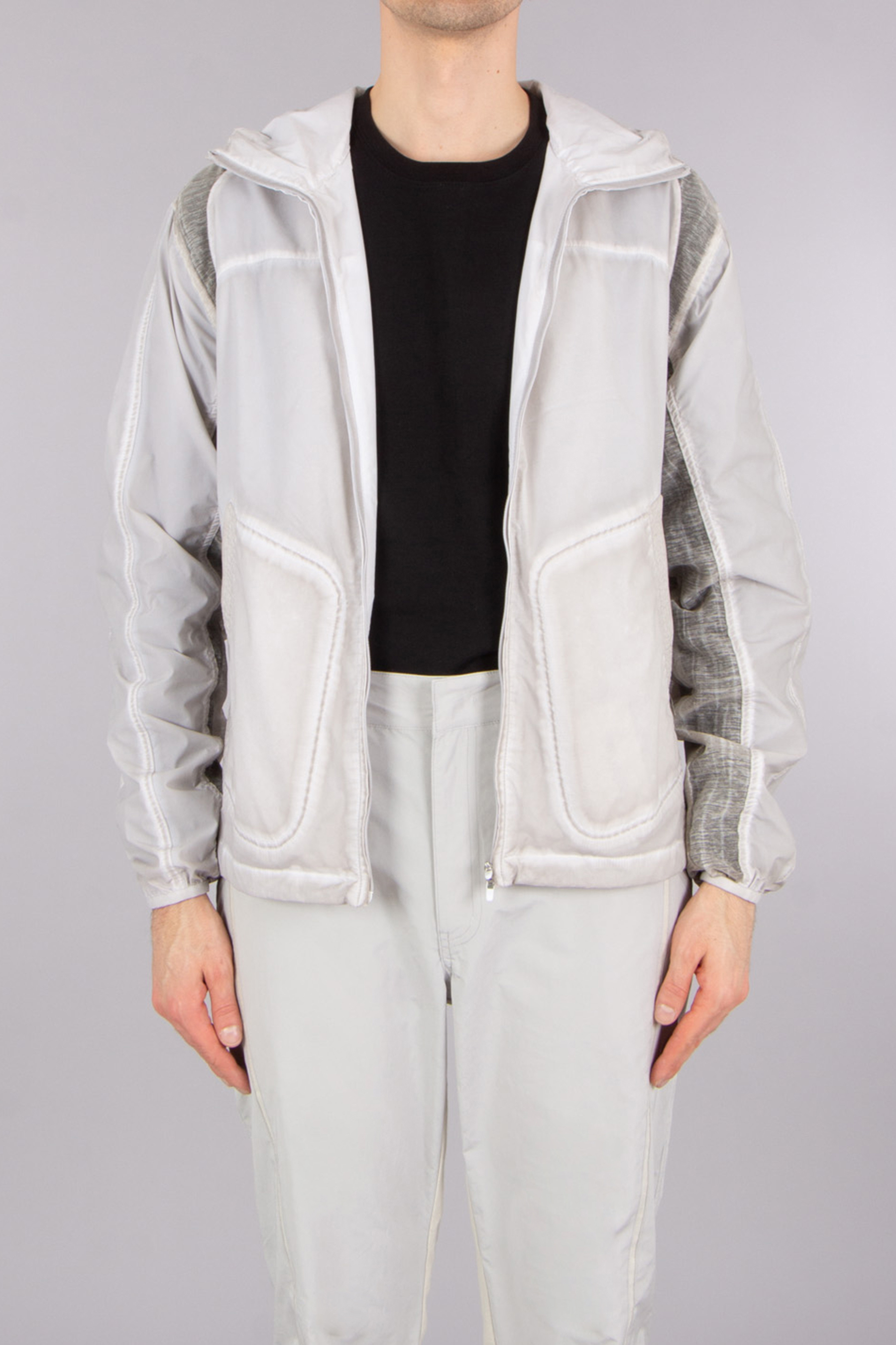 XLIM Regular Fit Garment Luna Dyed Technical Fabric Hooded Jacket