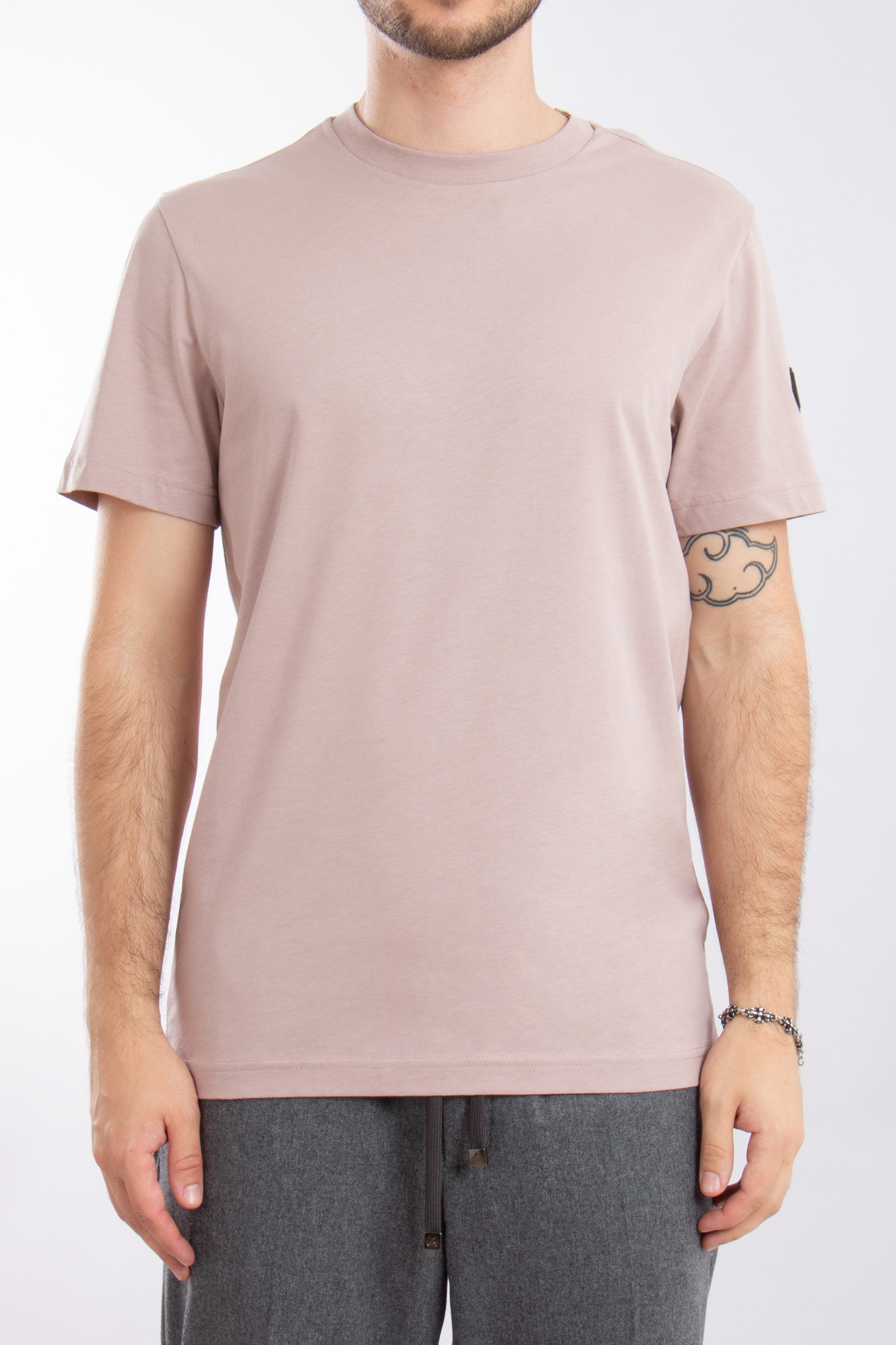 MONCLER Printed Organic Cotton T-Shirt