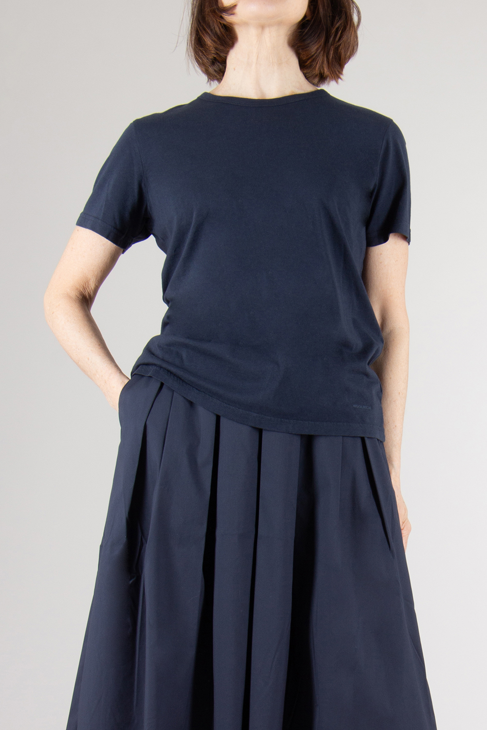 WOOLRICH Relaxed Fit Cotton Modal T-shirt