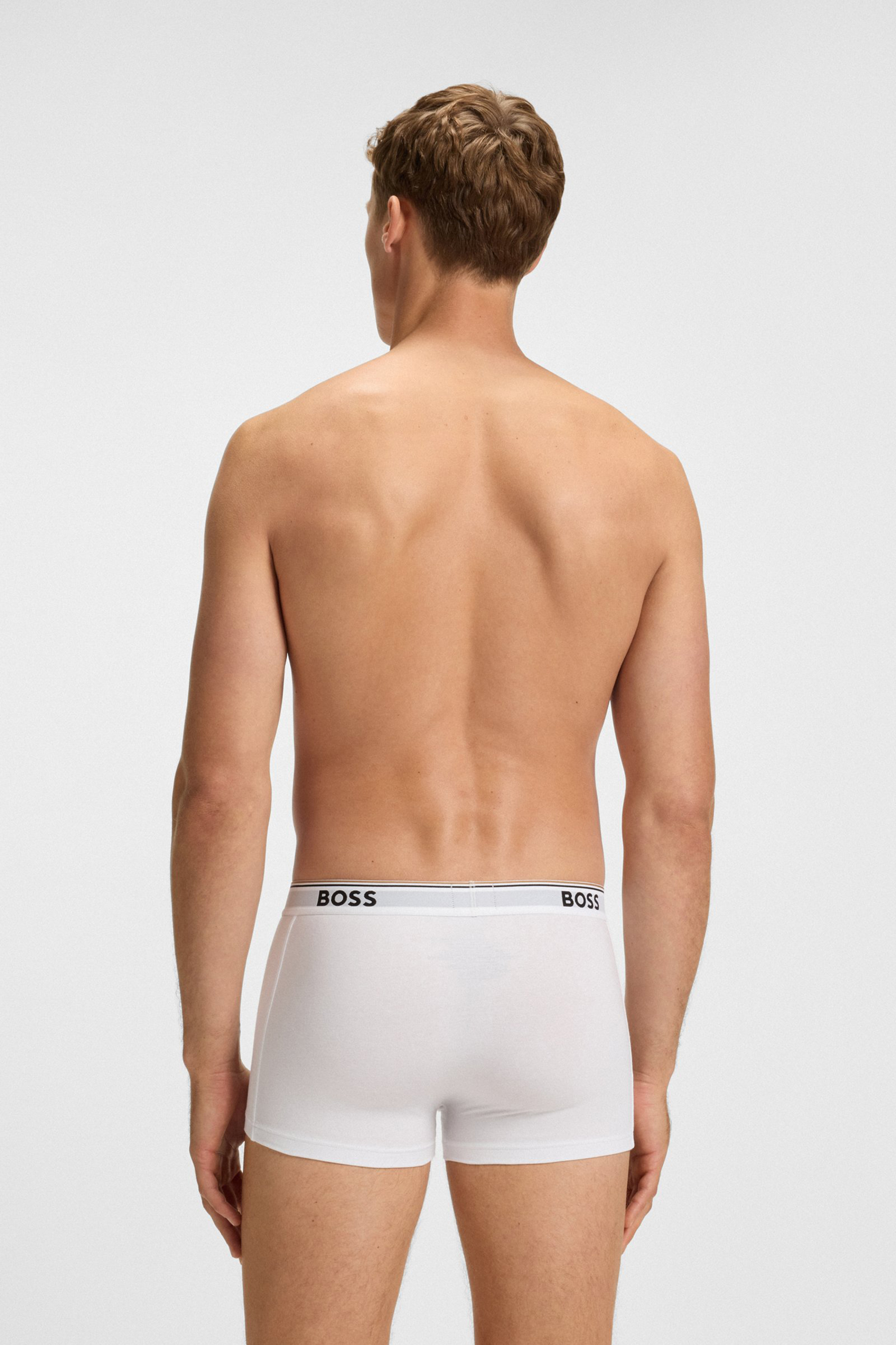 BOSS 3-Pack Cotton Stretch Trunks Power BOSS 3-Pack Cotton Stretch Trunks Power