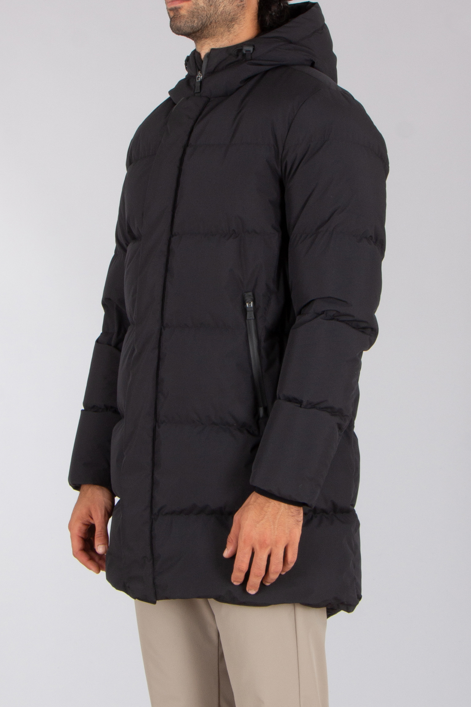 HERNO Regular Fit Pro Meteo Down Half Coat Bekleidung, Mantel, Jacke