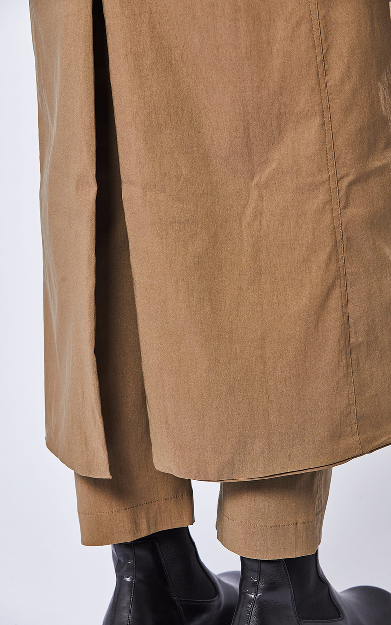 THOM KROM Long Woven Stretch Coat THOM KROM Long Woven Stretch Coat