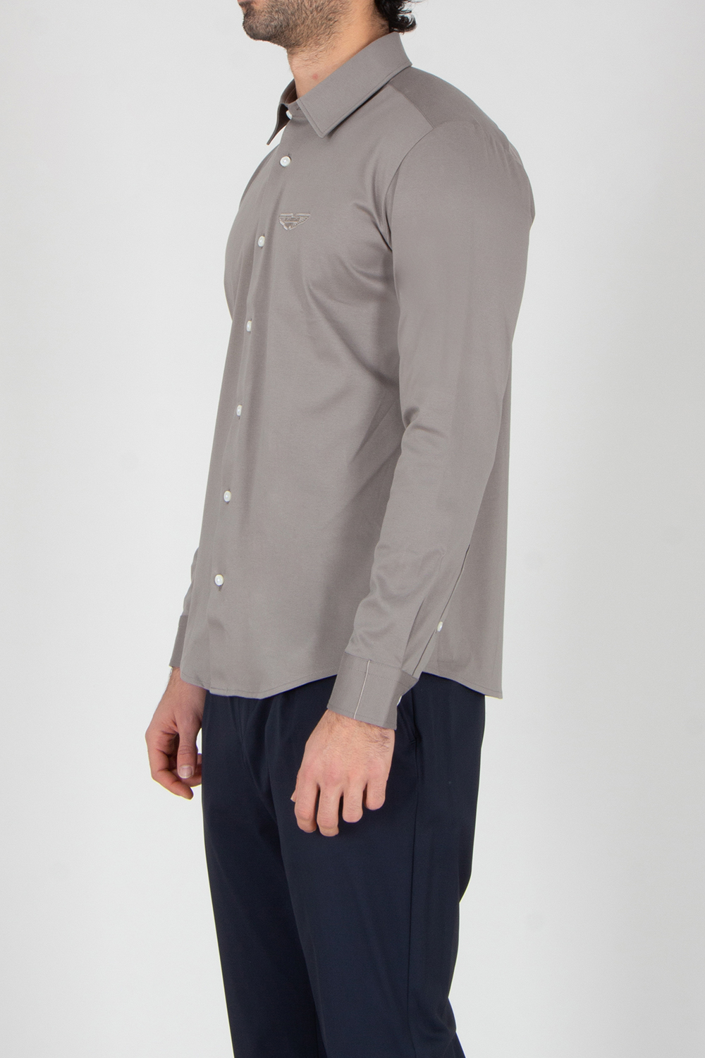 Hemd, Langarm, Kleid, Hemd, Mann, Person