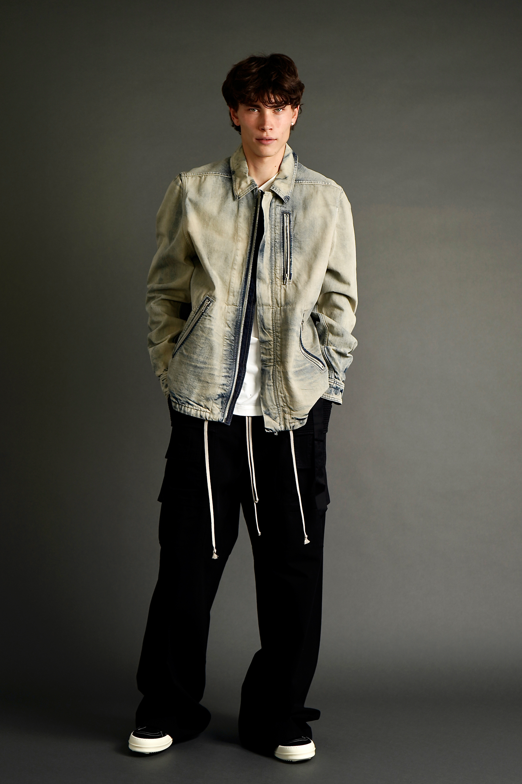 Mantel, Jacke, Langarm, Hosen, Person