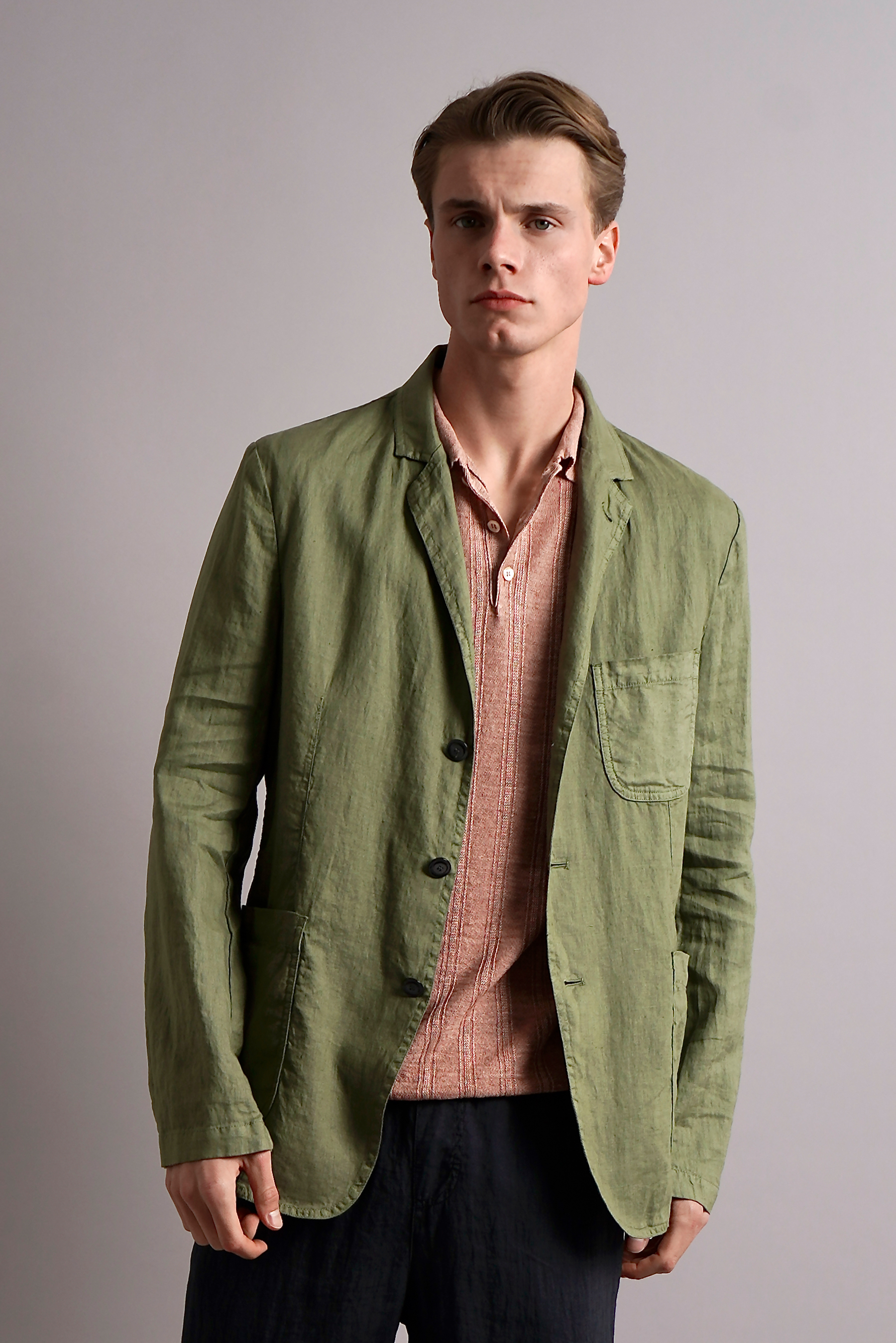 ASPESI Lightweight Linen Jacket Samuraki