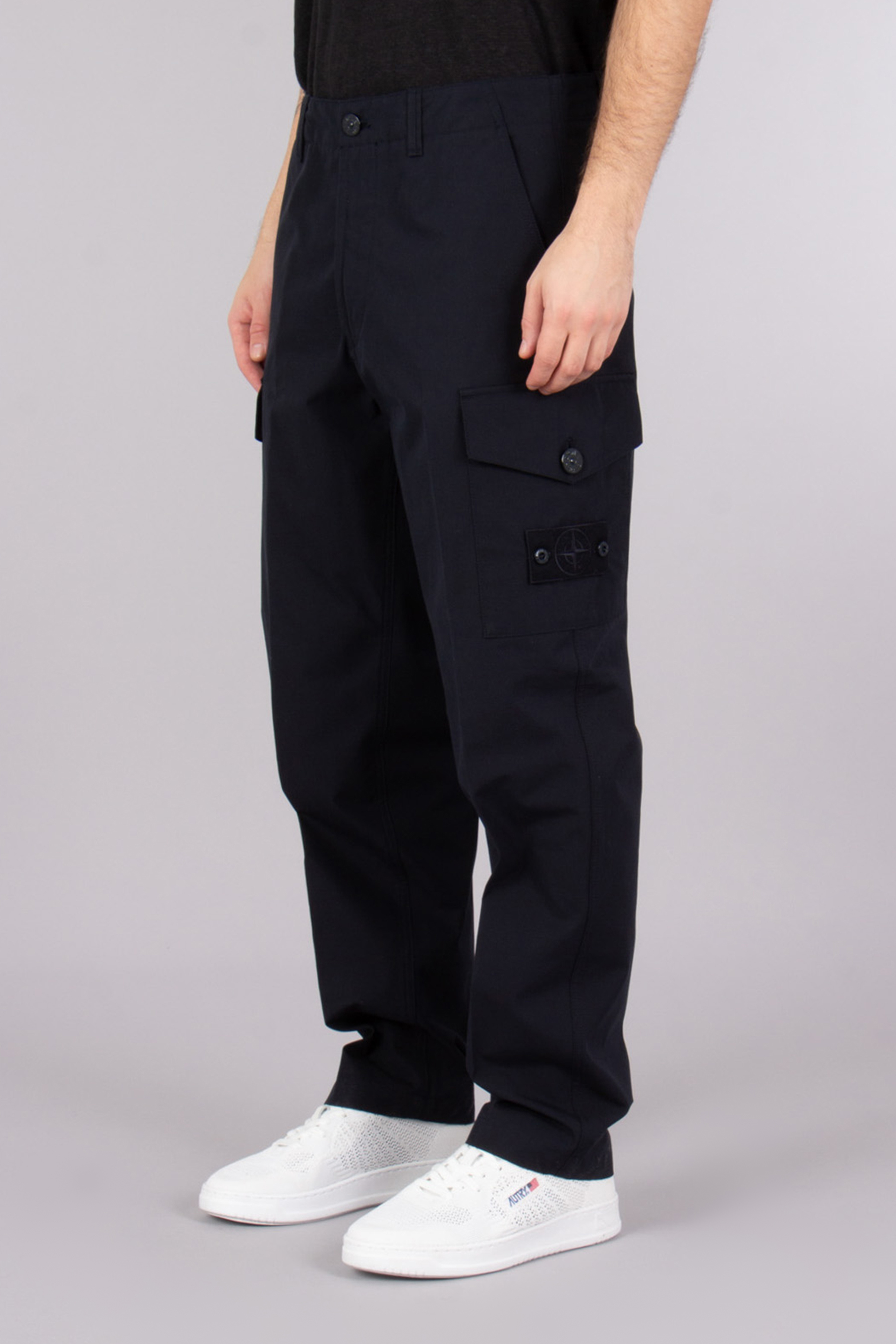 STONE ISLAND Ghost Piece Regular Fit Organic Cotton Canvas Cargo Pants STONE ISLAND Ghost Piece Regular Fit Organic Cotton Canvas Cargo Pants