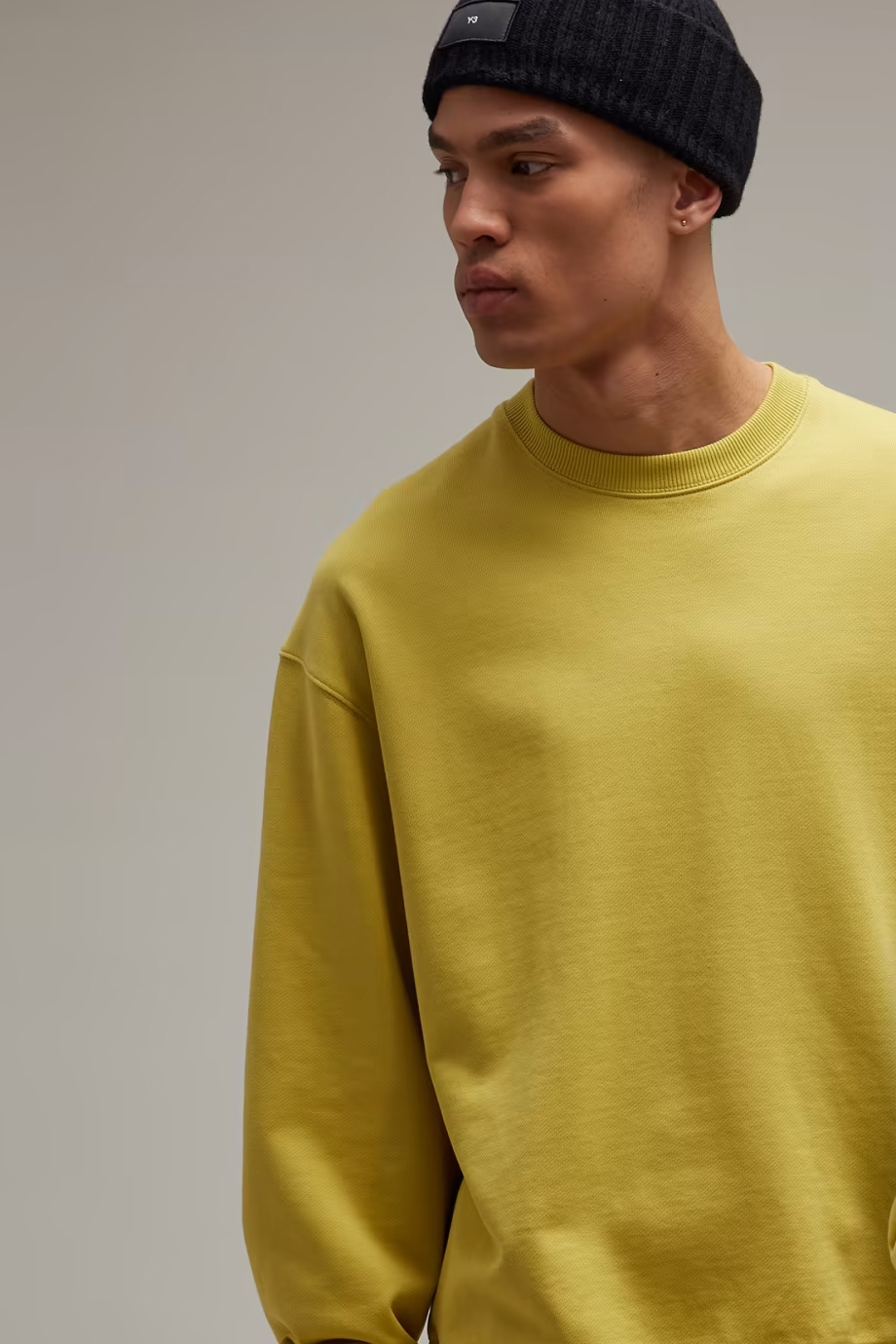 Y-3 Oversized Organic Cotton Terry Sweatshirt 