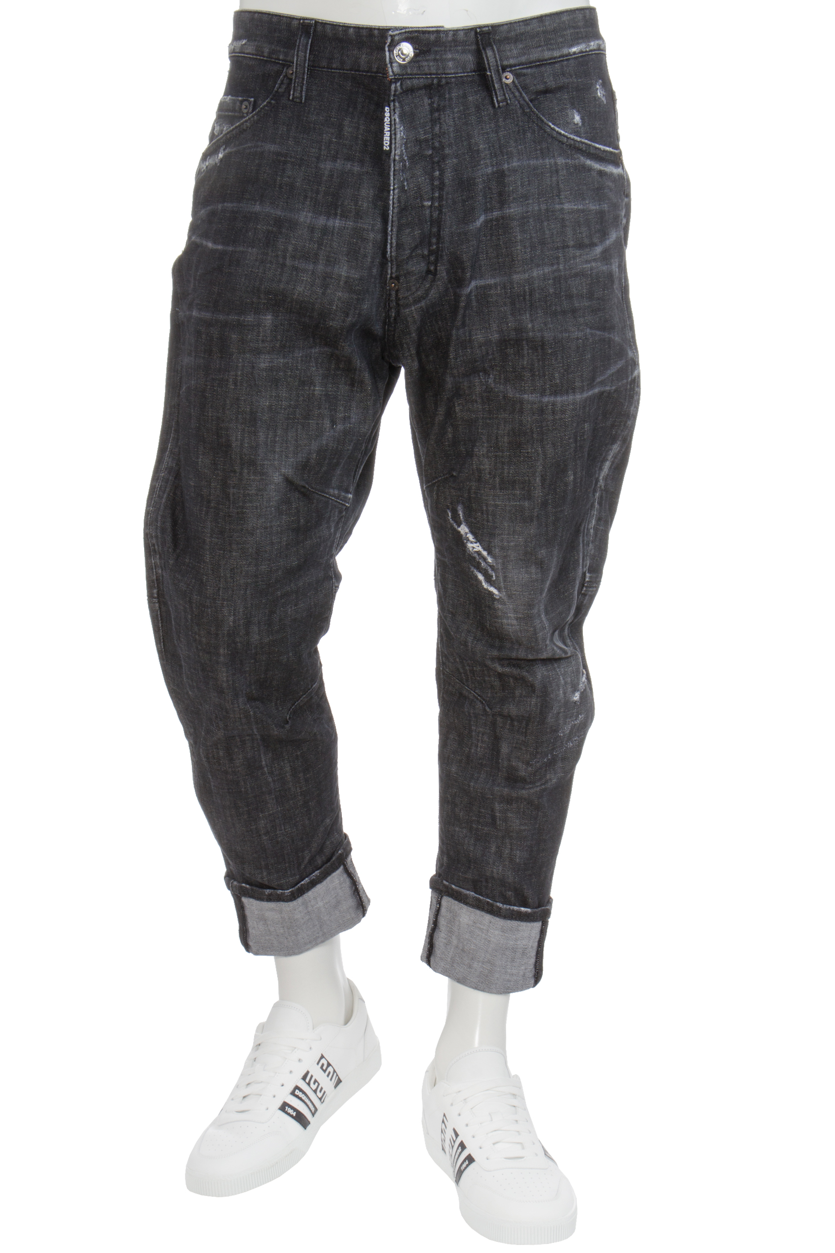 DSQUARED2 Neon Logo Combat Jeans | 48 | S74LB1028S30357900//48