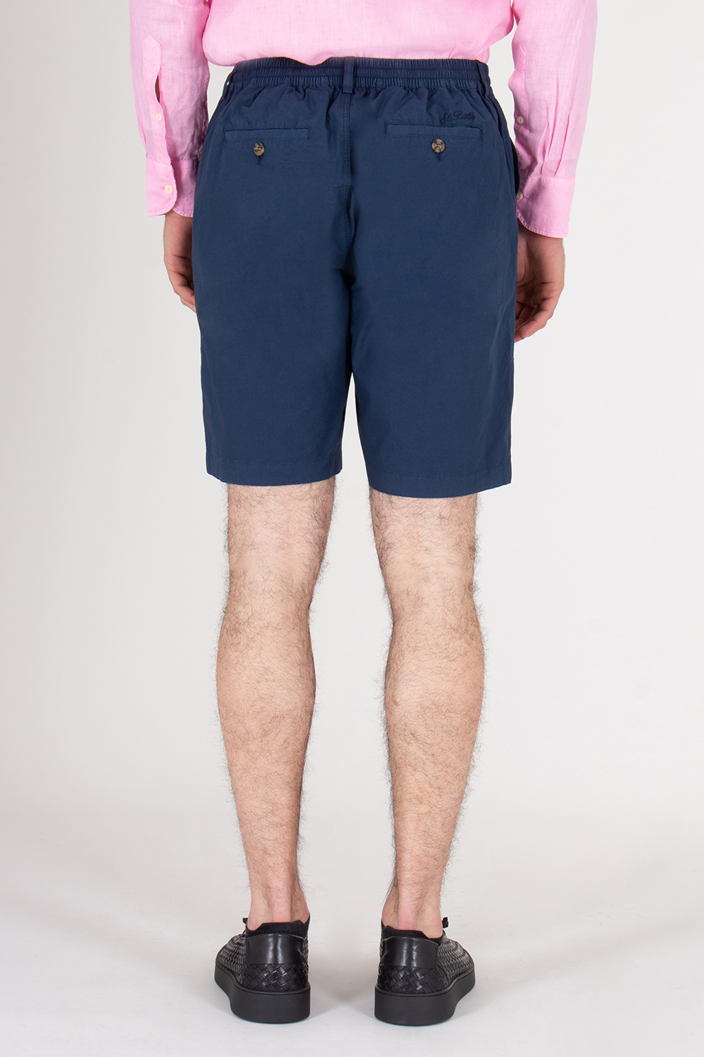 MC2 SAINT BARTH Regular Fit Stretch Parachute Cotton Shorts