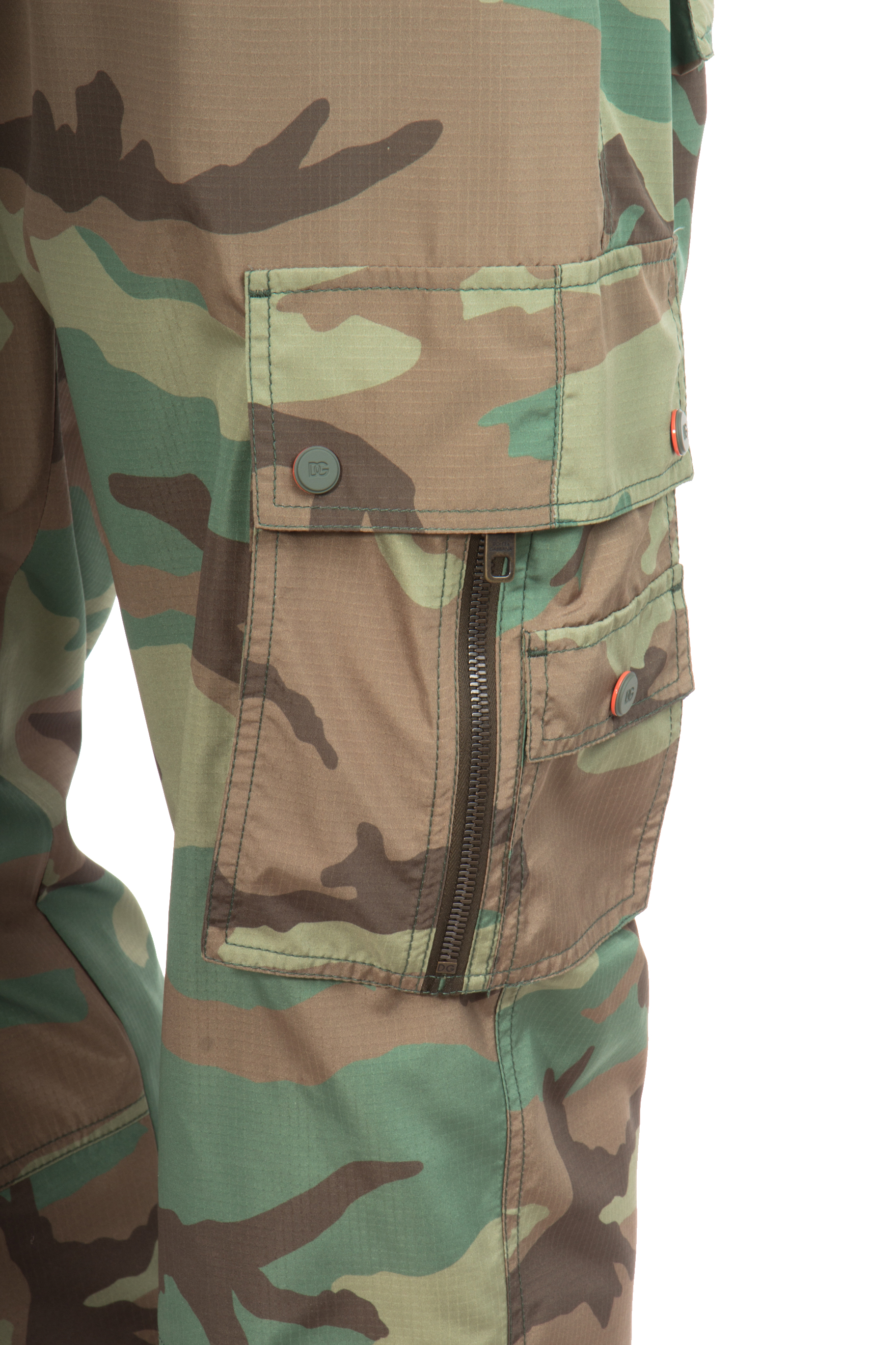 DOLCE & GABBANA Camouflage Cargo Pants DOLCE & GABBANA Camouflage Cargo Pants