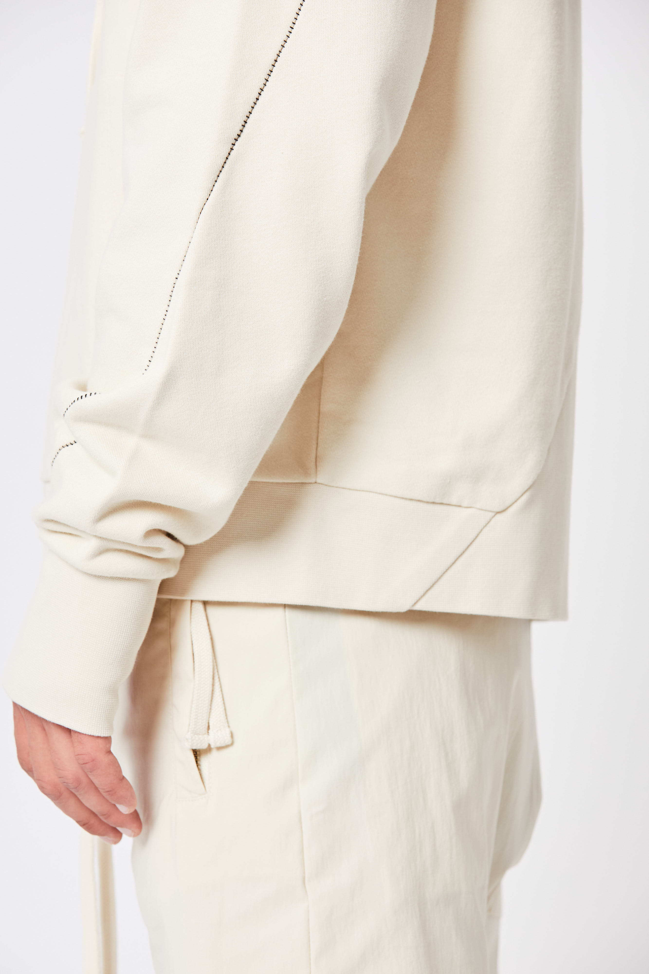 THOM KROM Oversized Cotton Hoodie