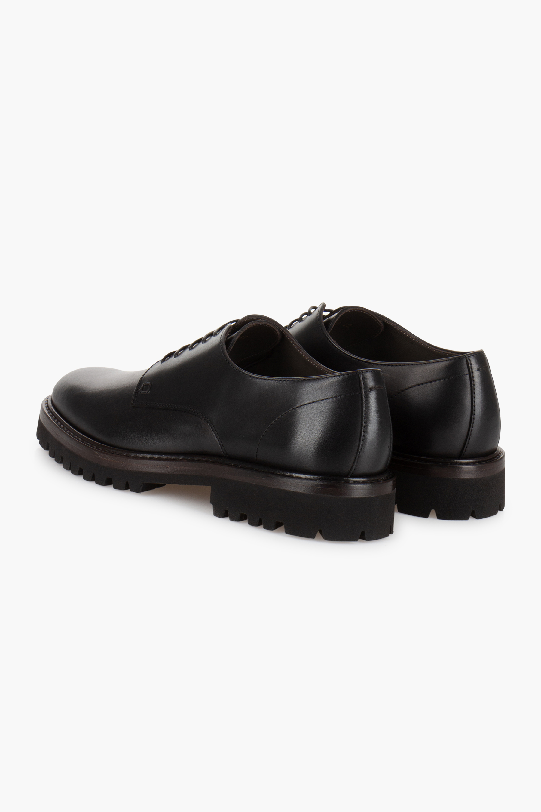FABIANO RICCI Smooth Leather Derby Shoes Bekleidung, Schuhwerk, Schuh, Sneaker
