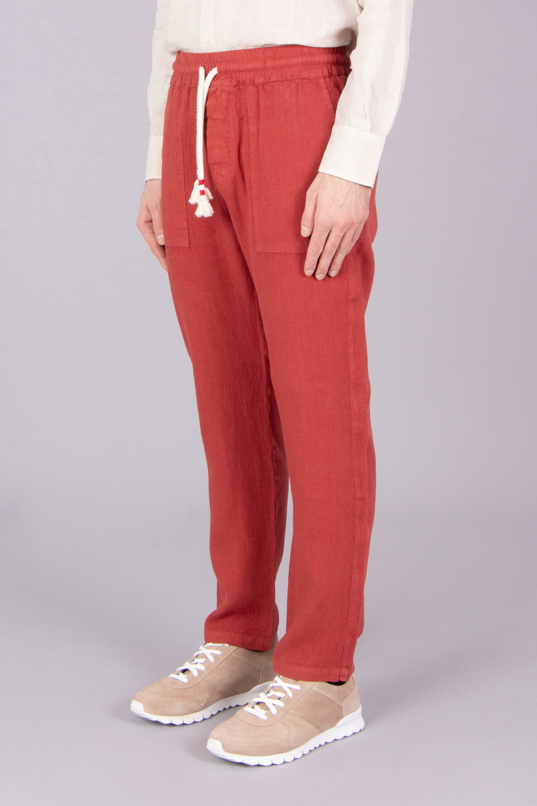 MC 2 SAINT BARTH Comfort Fit Linen Pants Calais MC 2 SAINT BARTH Comfort Fit Linen Pants Calais