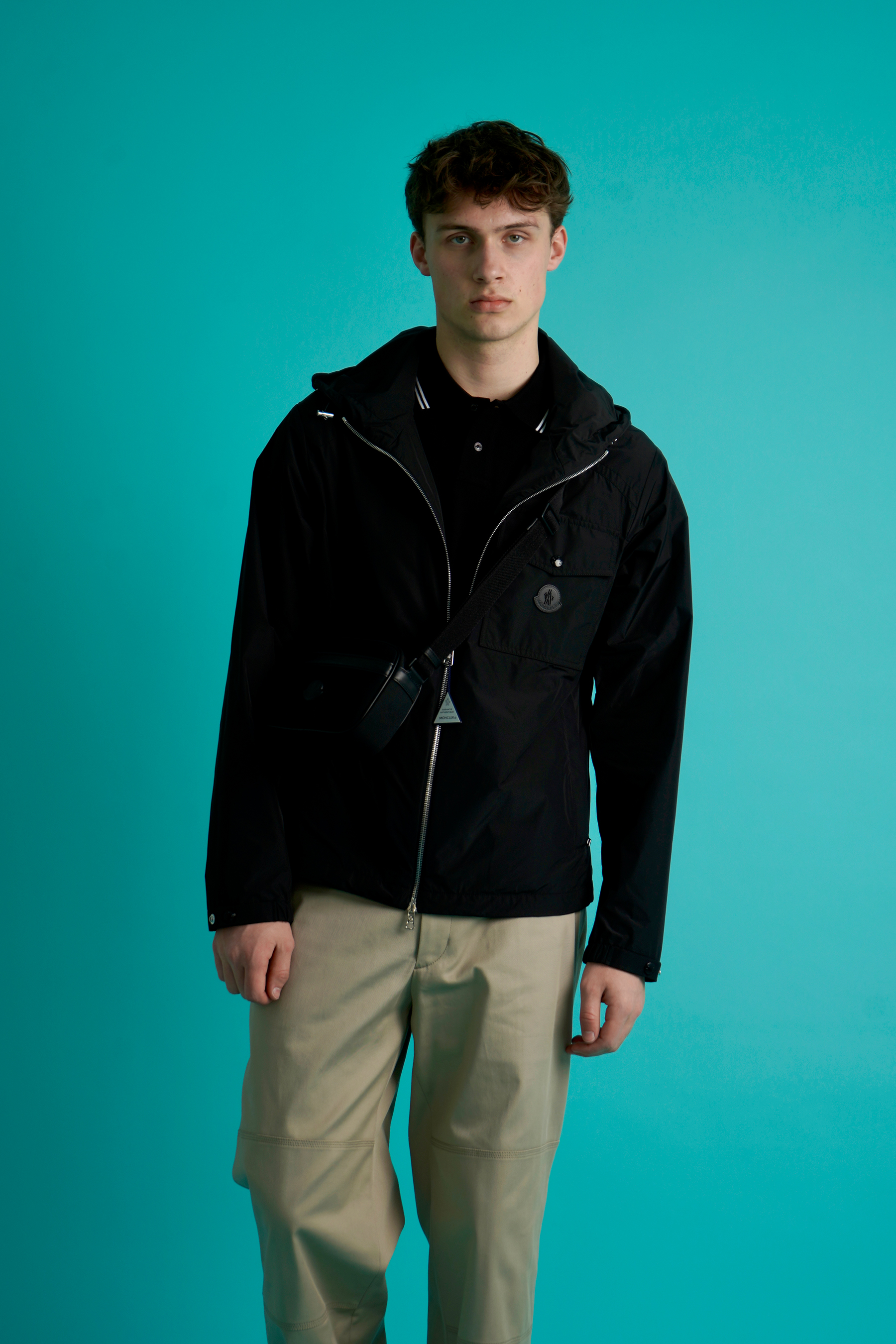 Mantel, Jacke, Langarm, Mann, Person