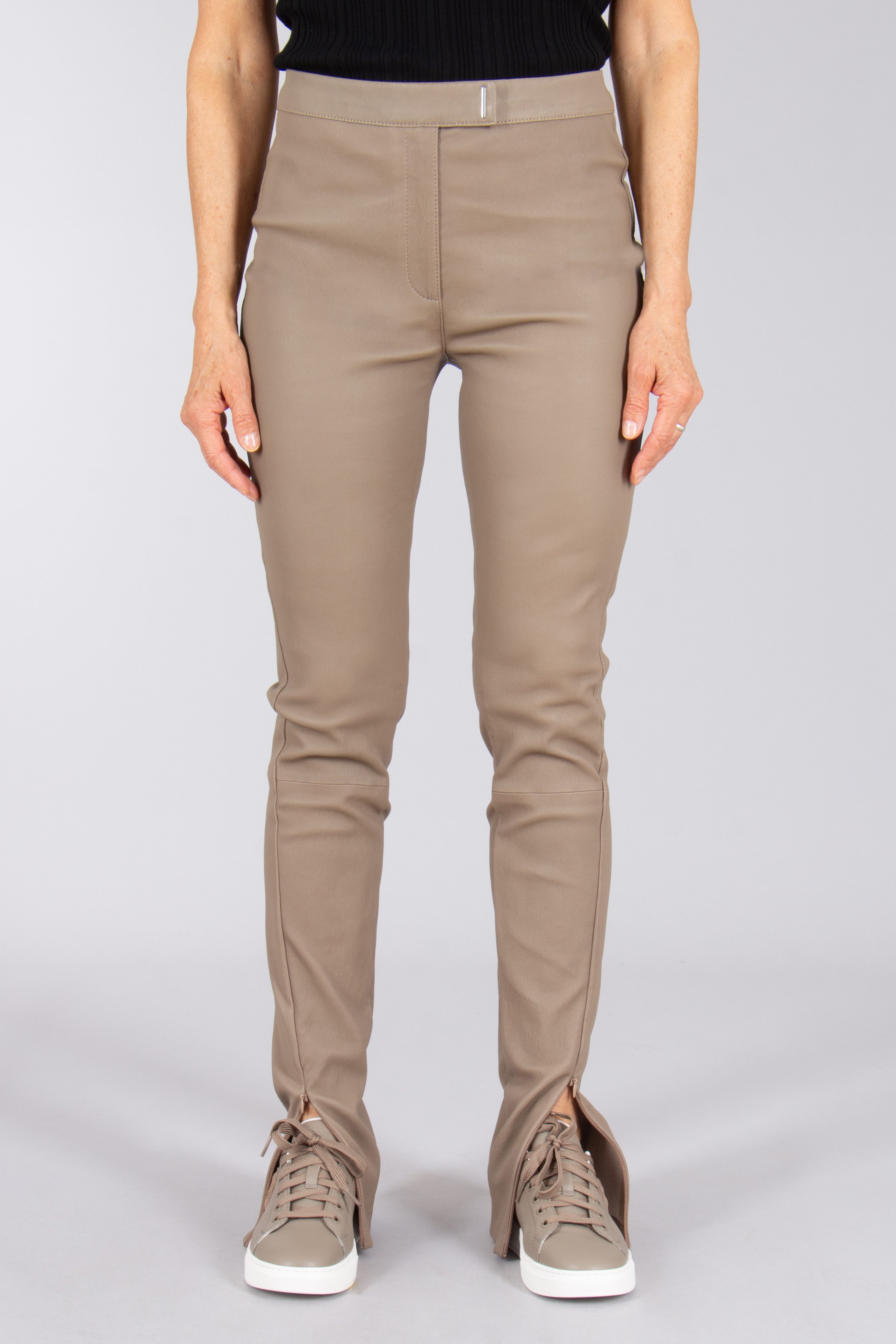 BOSS Slim Fit Lamb Leather Stretch Leggings Simax BOSS Slim Fit Lamb Leather Stretch Leggings Simax
