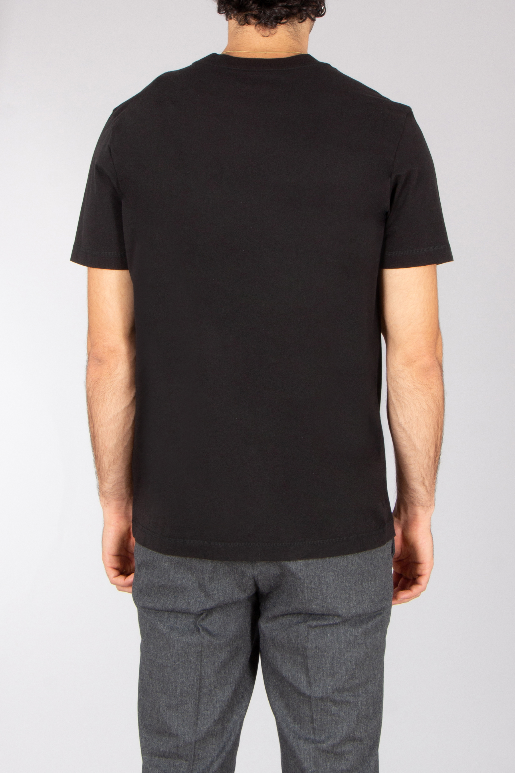MONCLER Regular Fit Organic Cotton Jersey T-Shirt T-shirt, Erwachsener, Männlich, Mann, Person