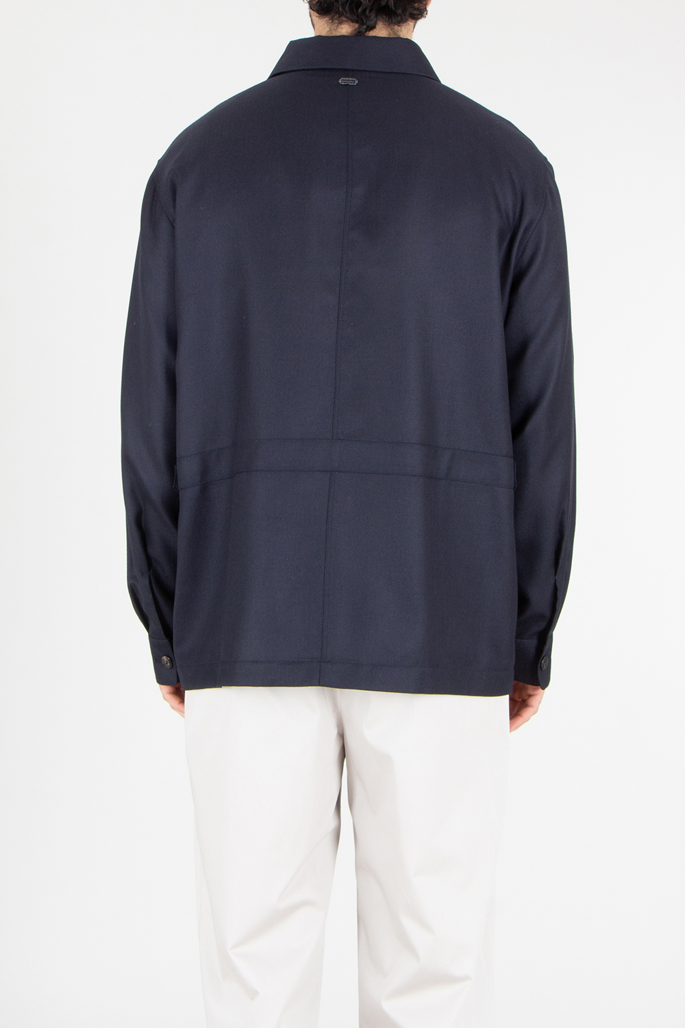 AGNONA Regular Fit Cashmere-Silk Blend Overshirt