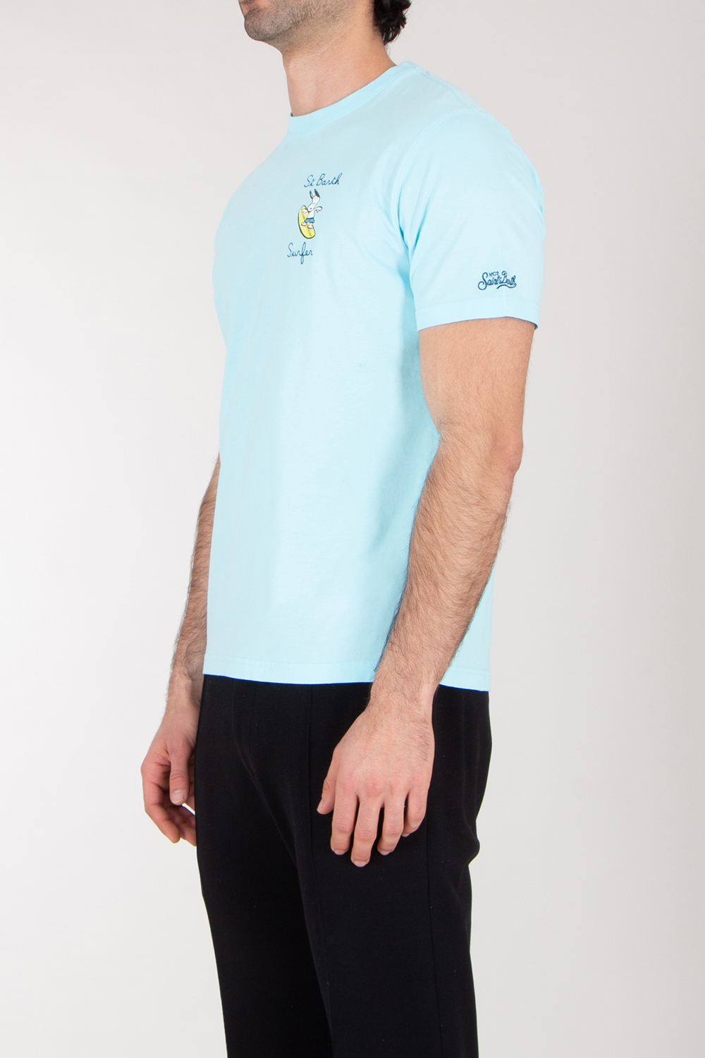 MC 2 SAINT BARTH Cotton Jersey T-Shirt St. Barth Surfer