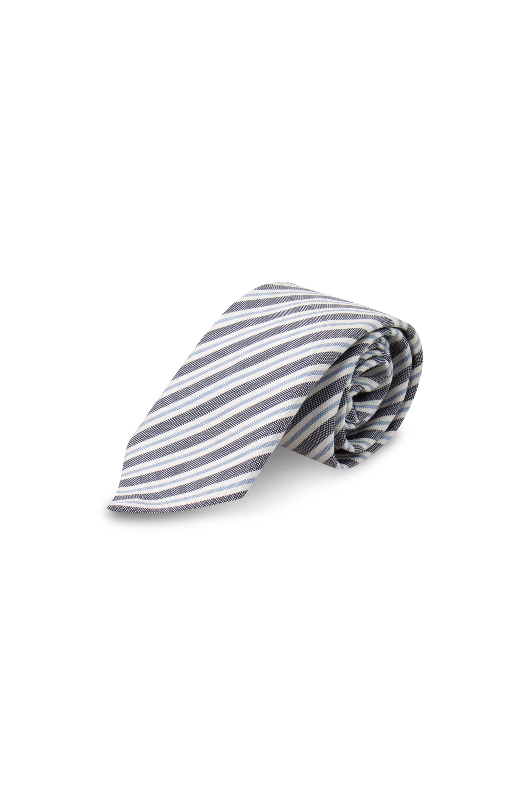 ZEGNA Striped Silk Tie