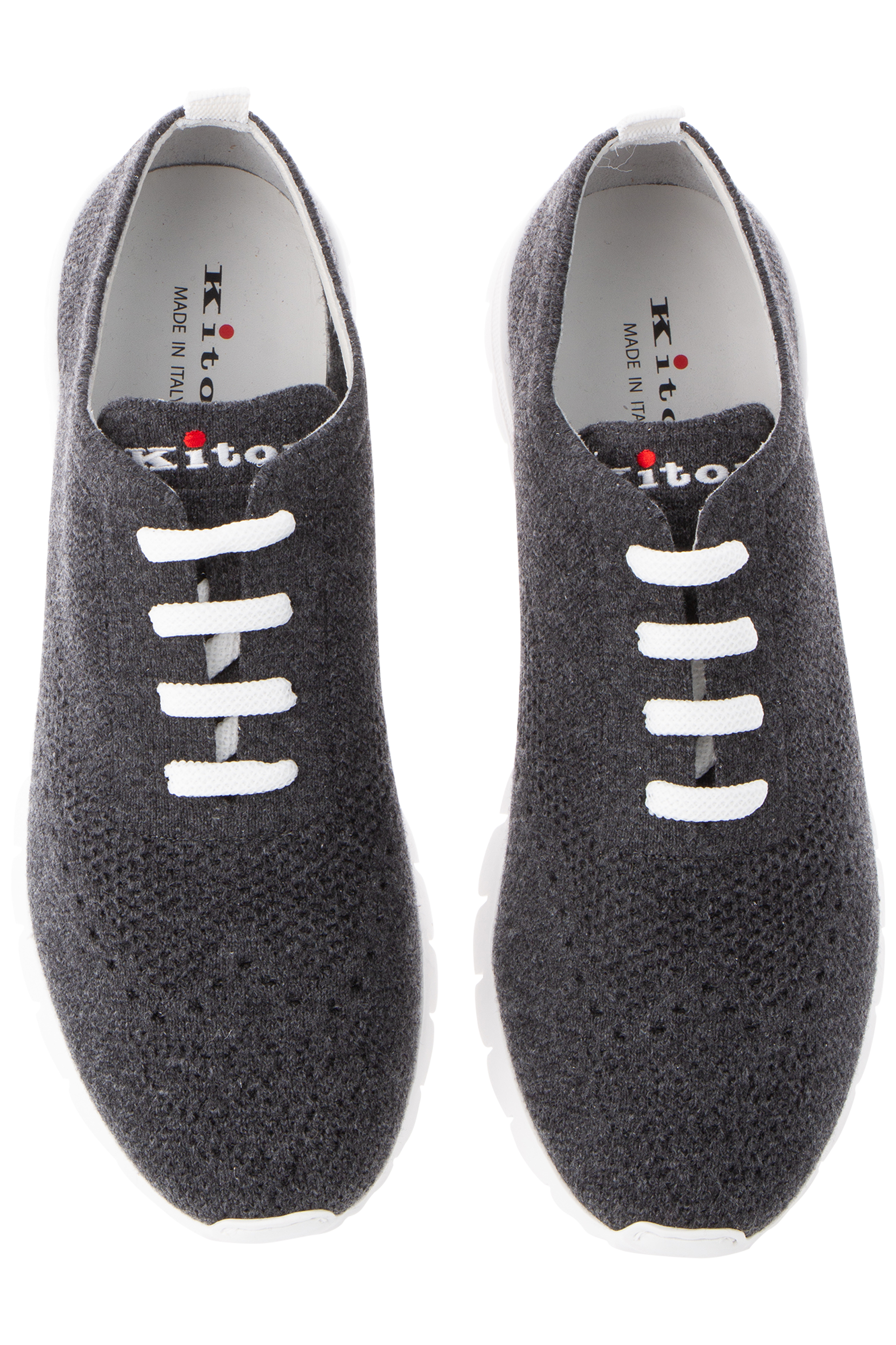 KITON Cashmere Knit Running Sneakers | USSCLAWN0084826