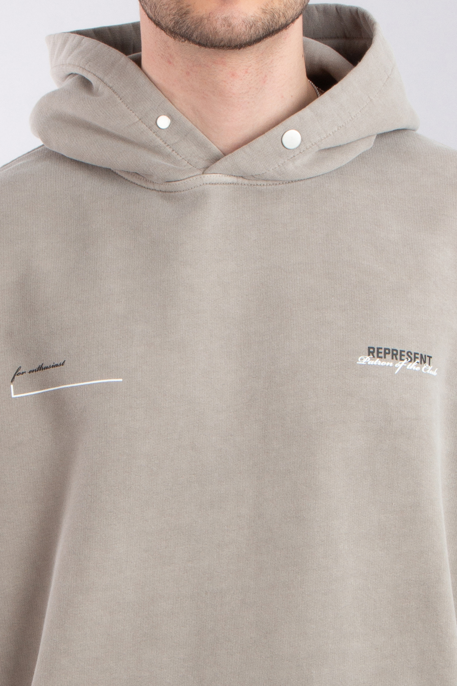 REPRESENT Patron Of The Club Cotton Hoodie REPRESENT Patron Of The Club Cotton Hoodie