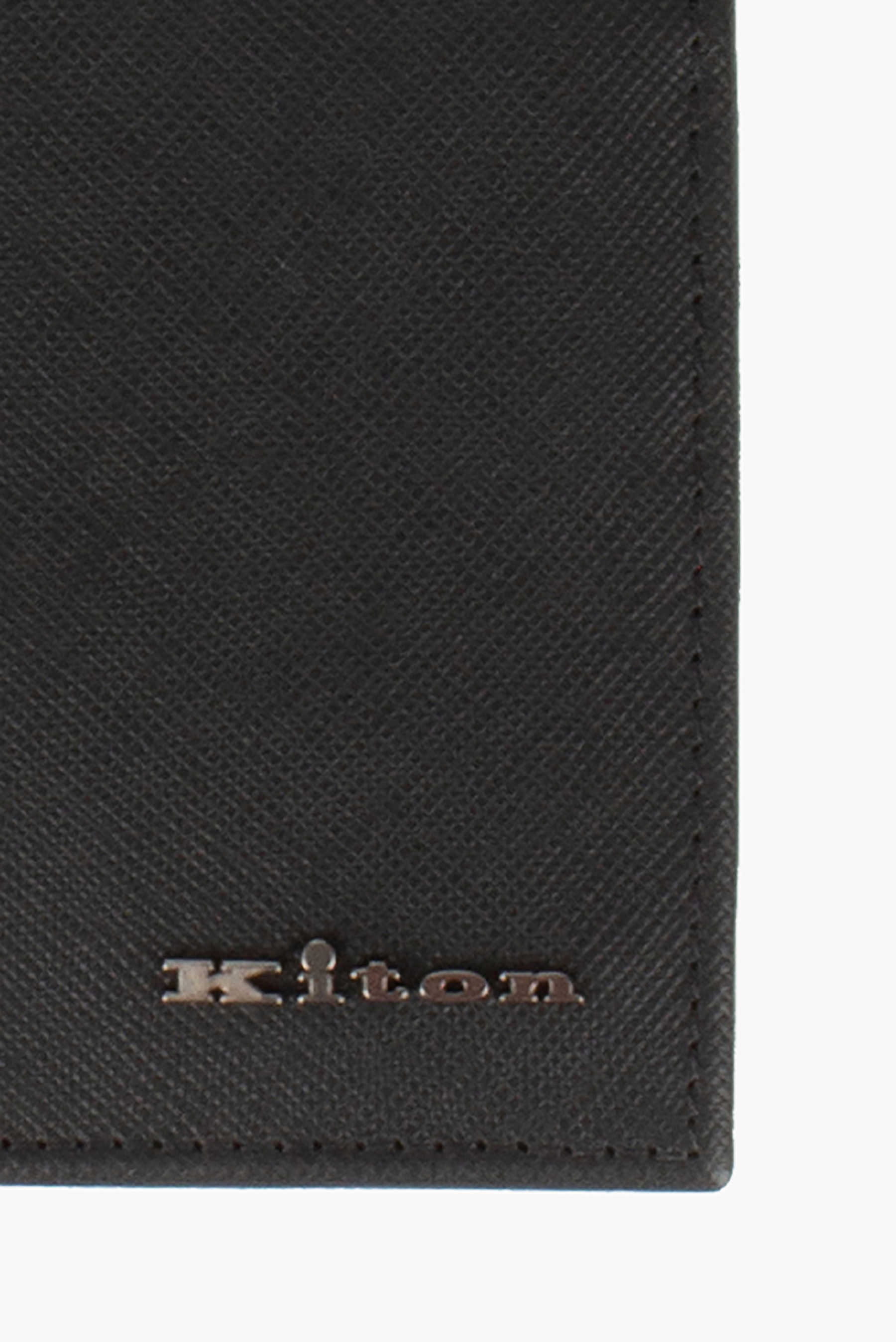 KITON Calfskin Leather Bifold Wallet Zubehör