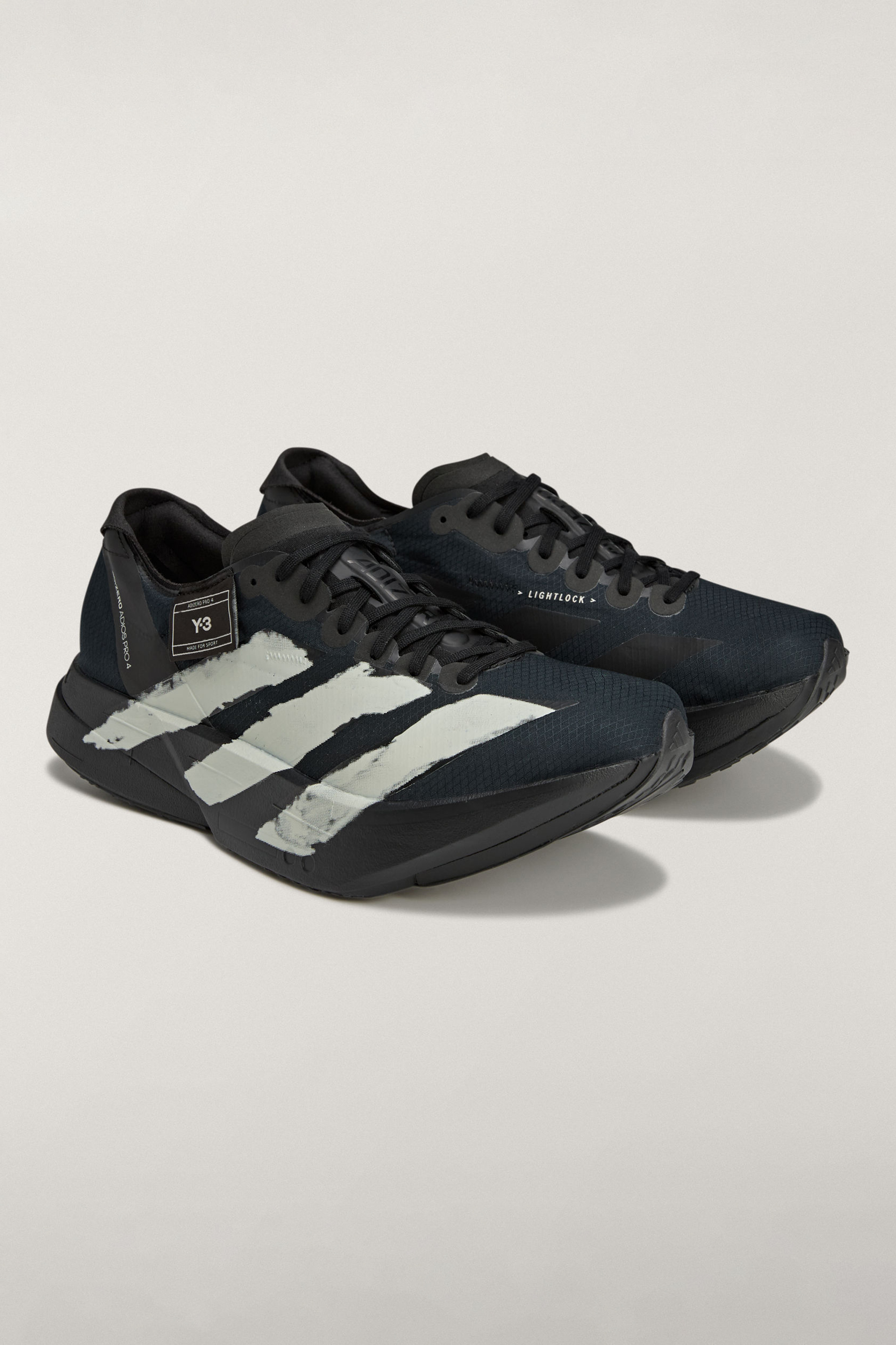 Y-3 Lightlock Mesh Running Sneakers Adizero Adios Pro 4 Bekleidung, Schuhwerk, Schuh, Sneaker, Laufschuh