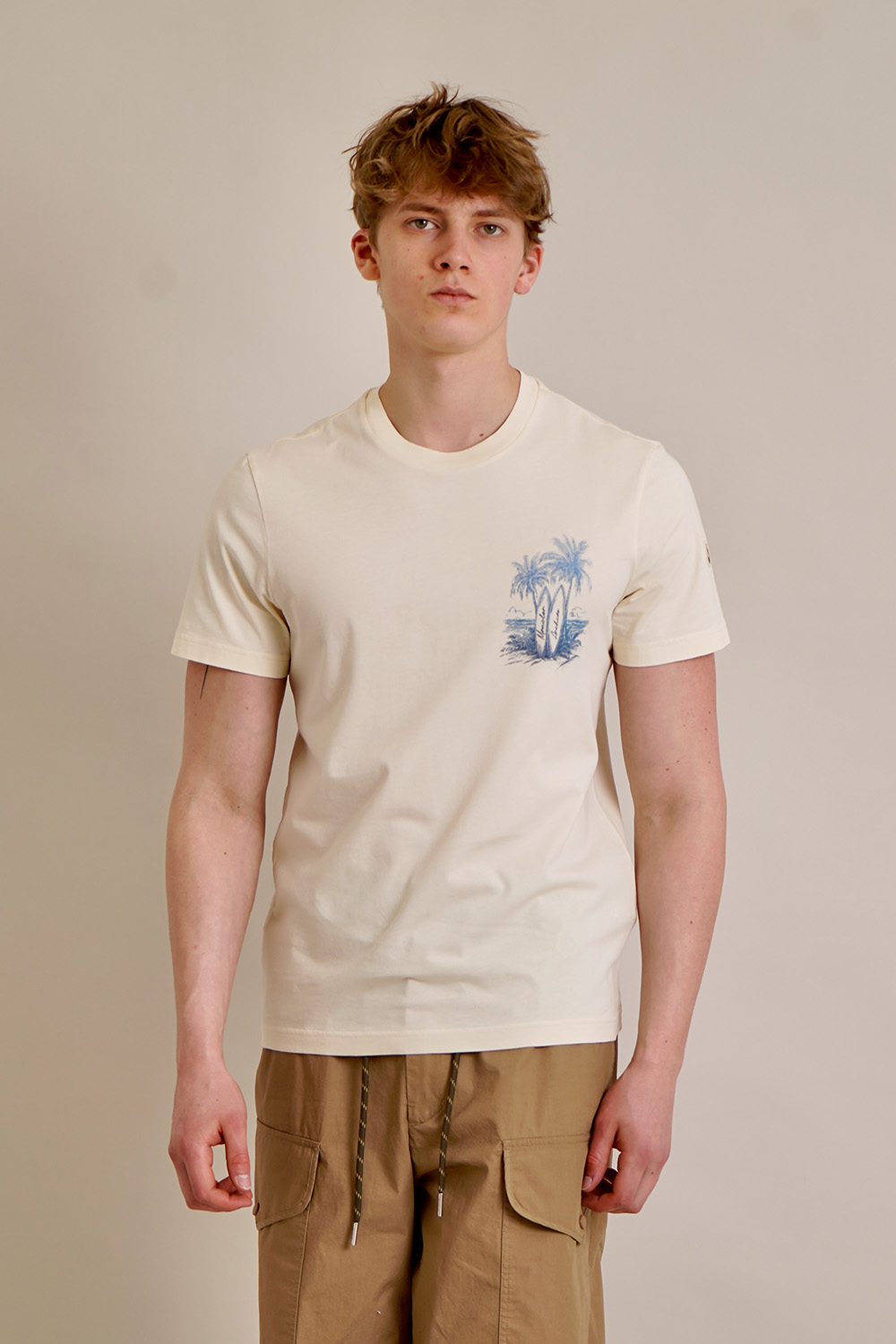 MONCLER Regular Fit Printed T- Shirt