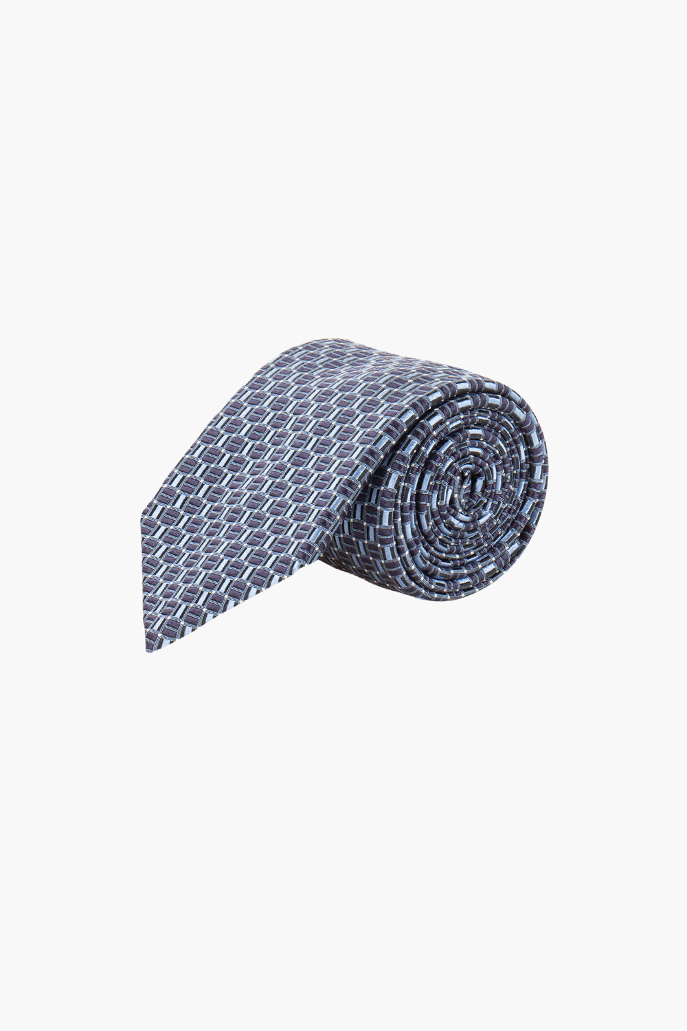 BRIONI Patterned Silk Jacquard Tie