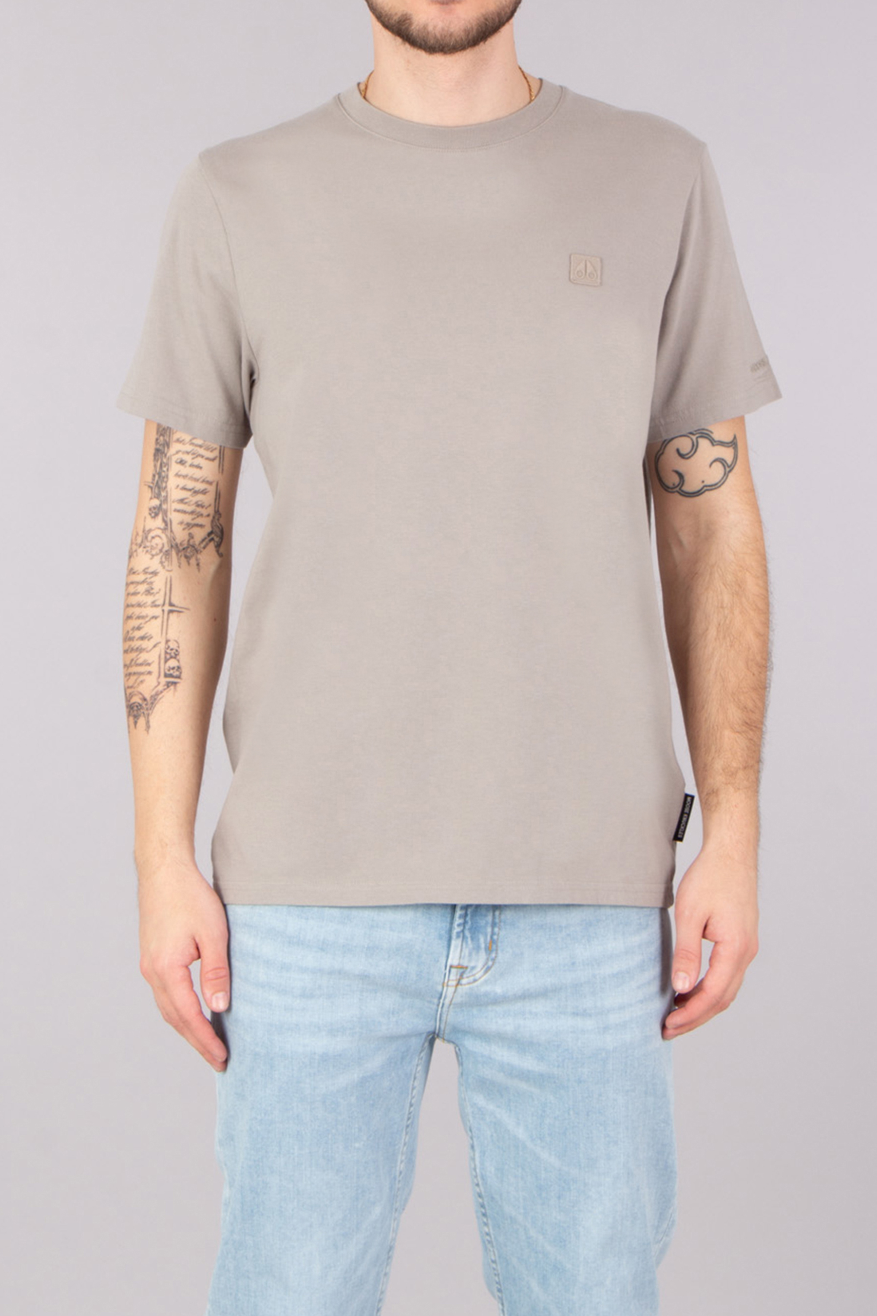 MOOSE KNUCKLES Regular Fit Pima Cotton Jersey T-Shirt Duluth