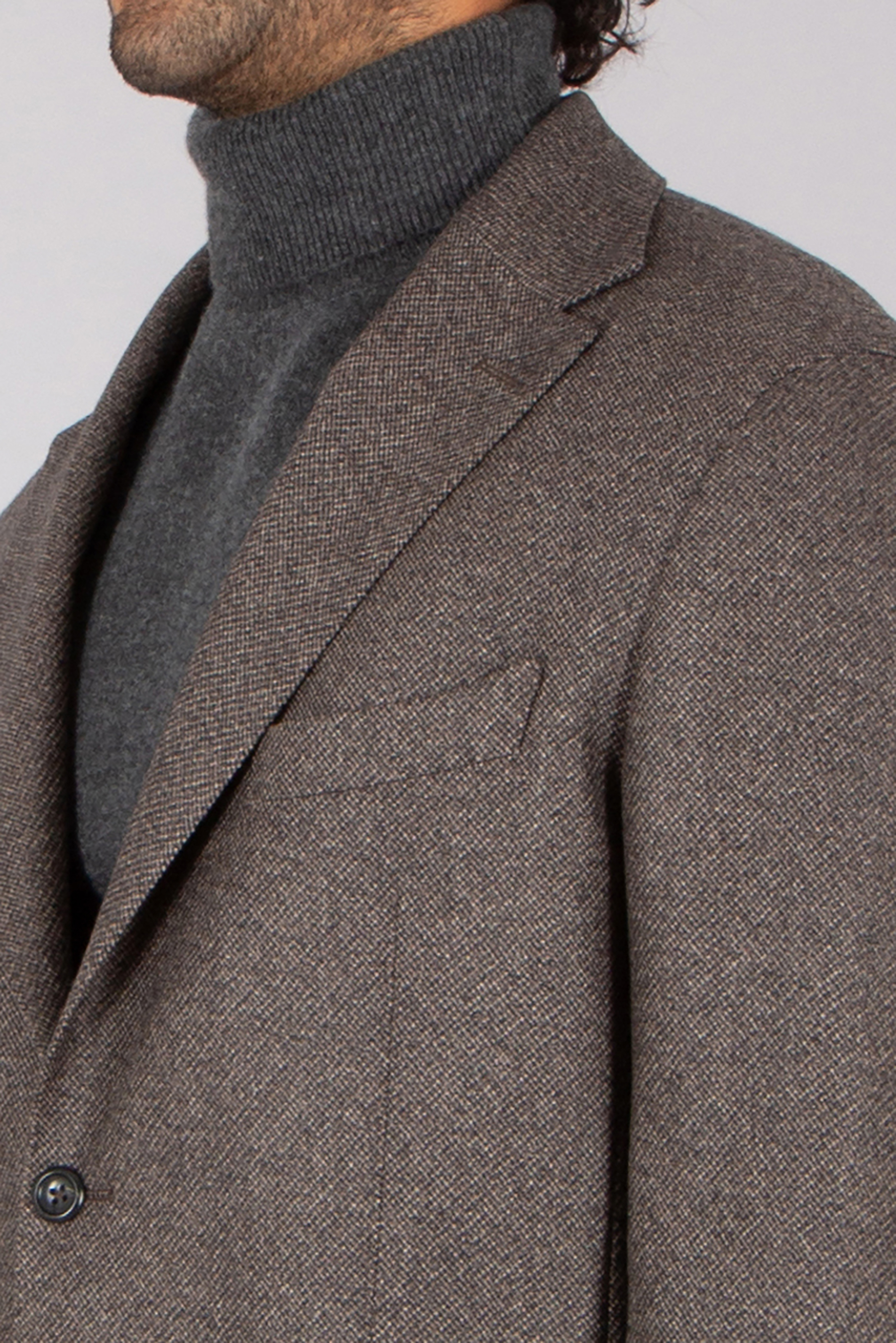 DRESSLER Regular Fit Virgin Wool Tweed Jacket Sawyer Bekleidung, Mantel, Jacke, Blazer