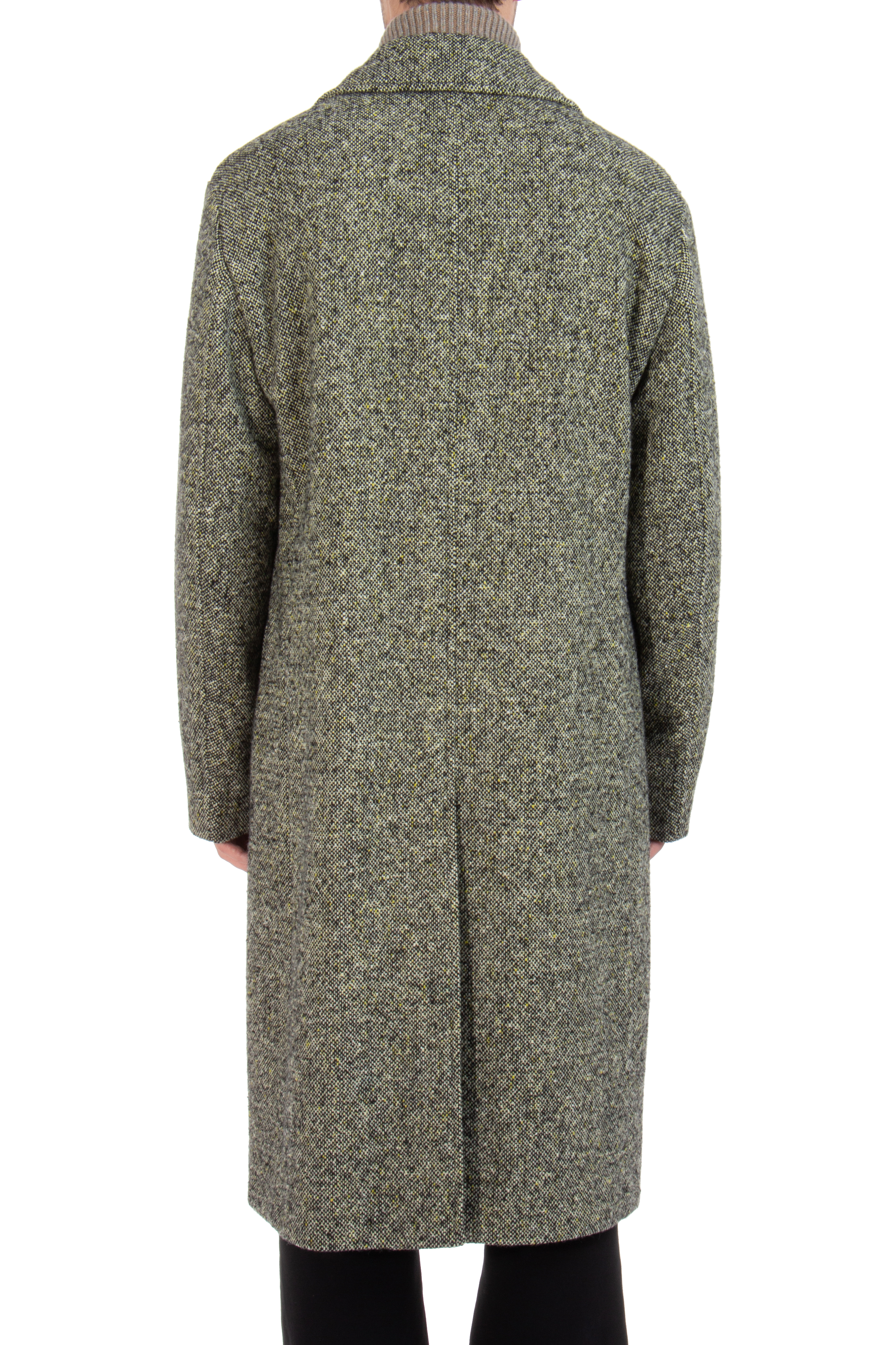 BOSS Patterned Wool Blend Coat H-Cam BOSS Patterned Wool Blend Coat H-Cam