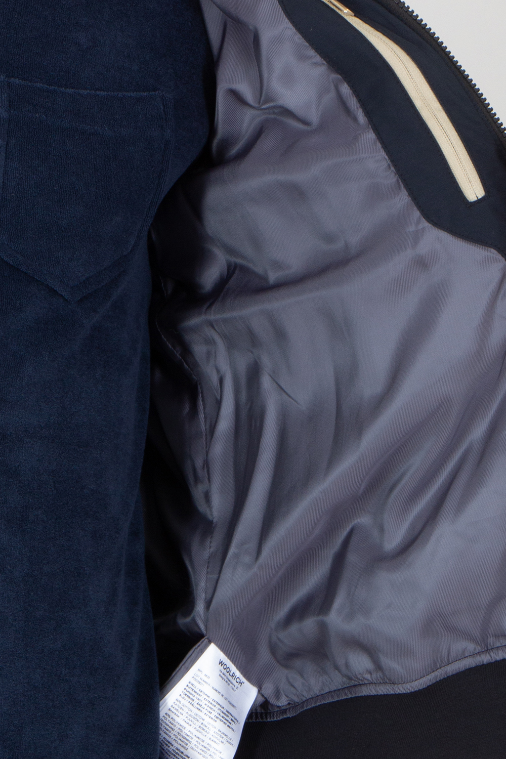 WOOLRICH Regular Fit Ramar Cloth Spring Bomber Lewis