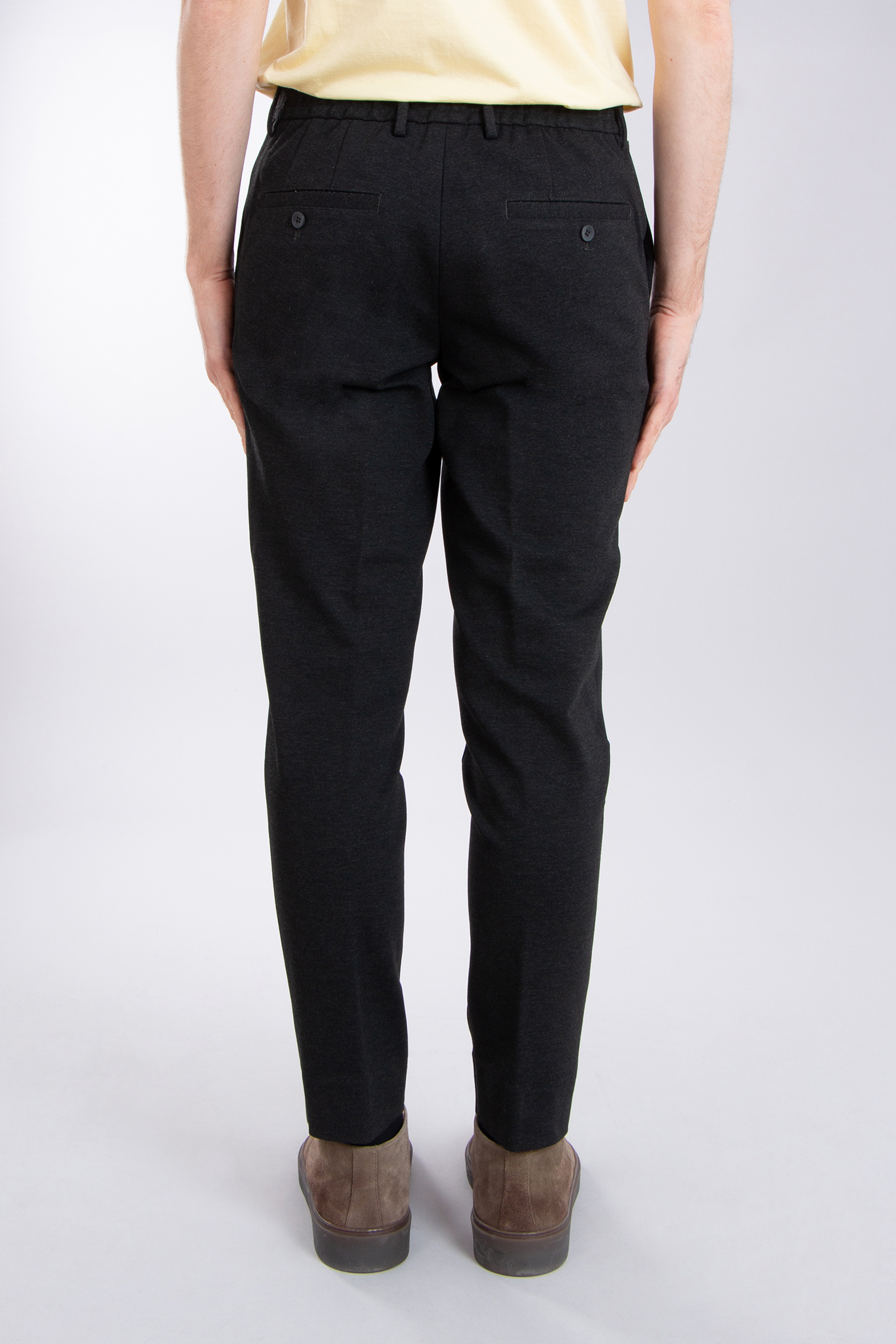 GTA Viscose-Nylon Blend Stretch Jersey Pants Davide GTA Viscose-Nylon Blend Stretch Jersey Pants Davide