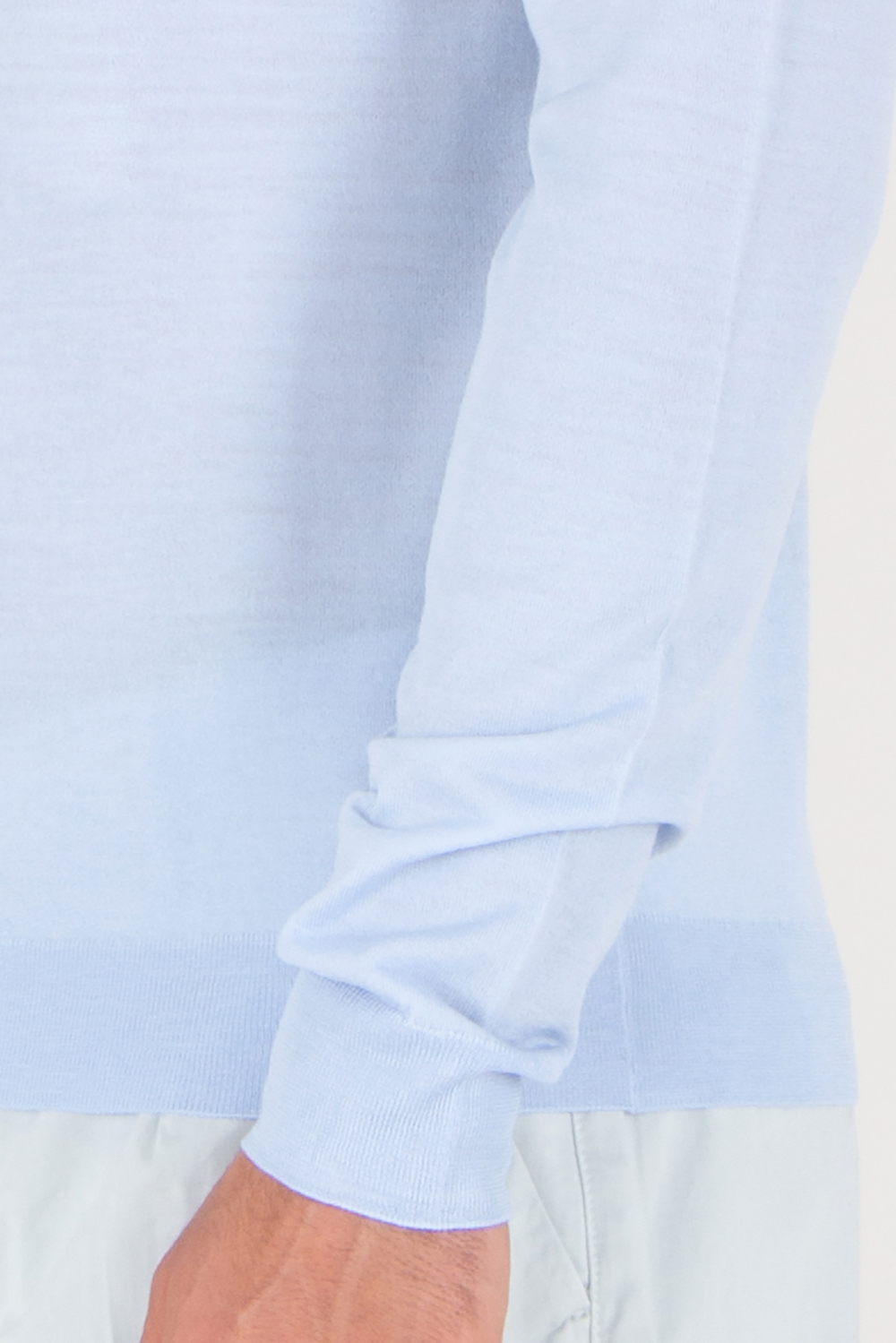 AIDA BARNI Regular Fit Knitted Wool Sweater