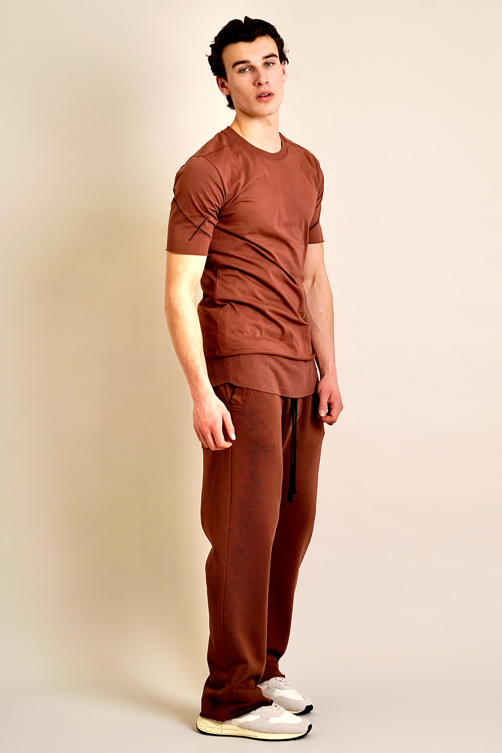 THOM KROM Relaxed Fit Low Crotch Cotton Sweatpants