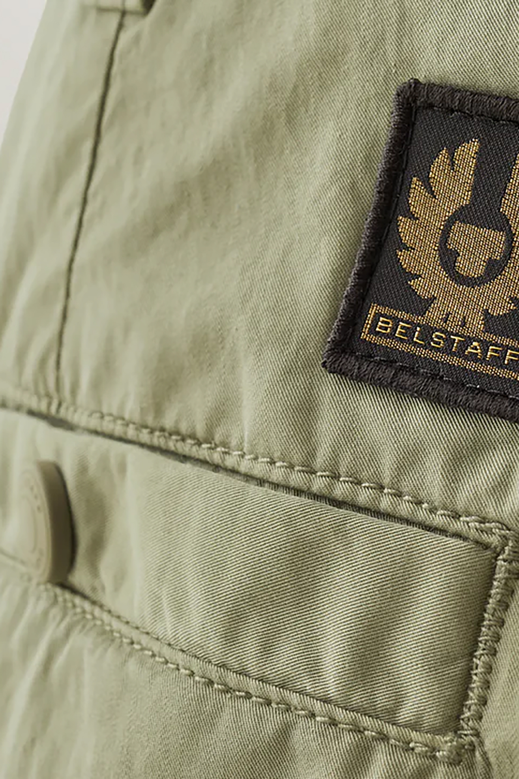 BELSTAFF Cotton Blend Cargo Shorts Harker BELSTAFF Cotton Blend Cargo Shorts Harker