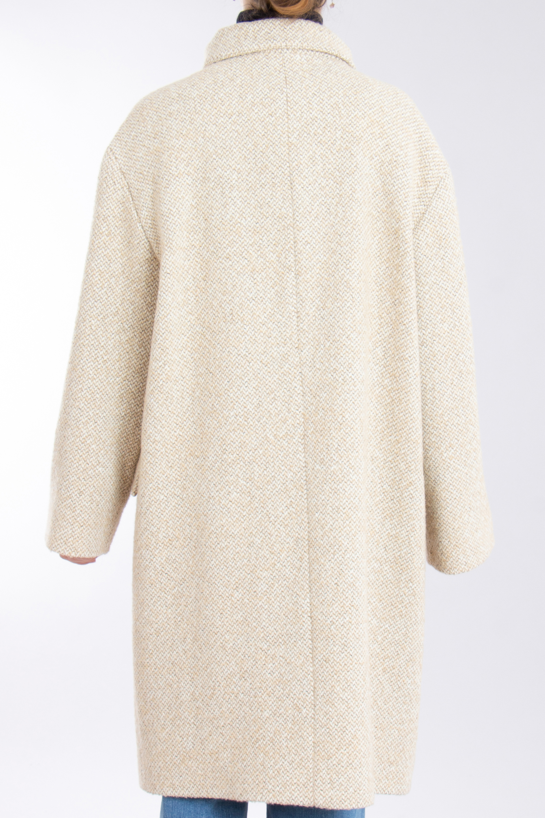 BOSS Melange Wool Blend Coat Coppedea BOSS Melange Wool Blend Coat Coppedea
