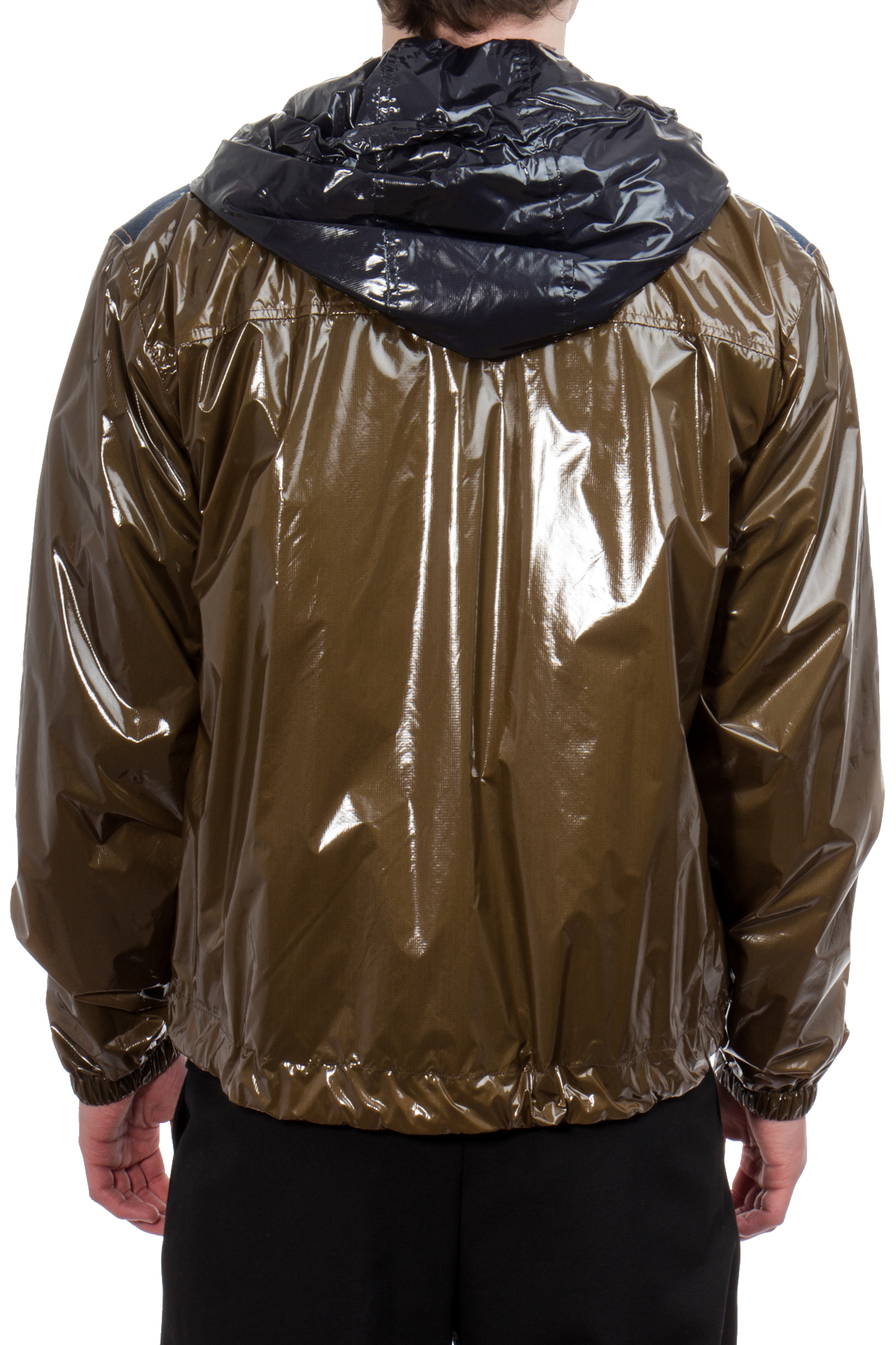 DSQUARED2 Cotton Stretch Denim & Nylon Ripstop Jacket DSQUARED2 Cotton Stretch Denim & Nylon Ripstop Jacket