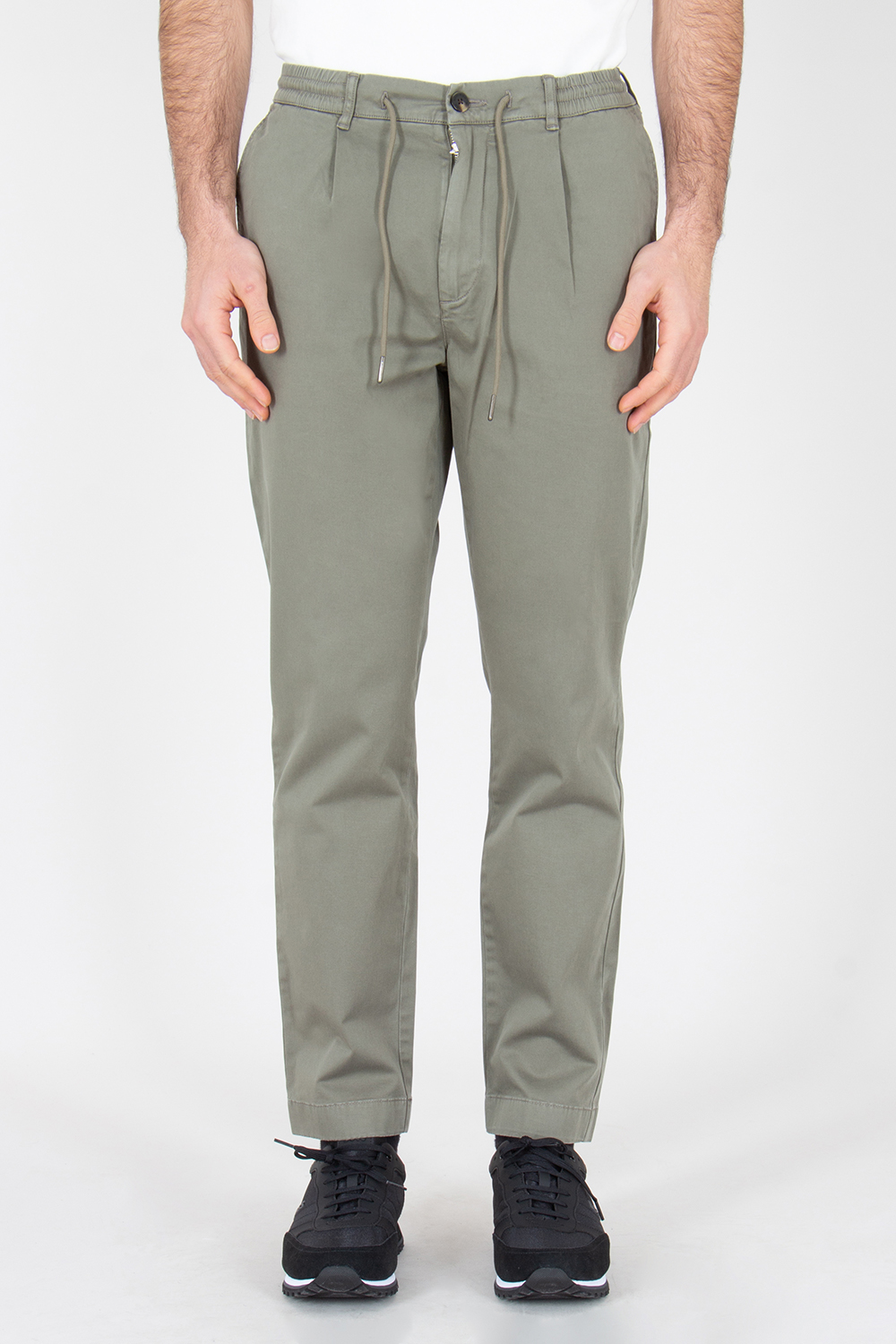 WOOLRICH Regular Fit Cotton Stretch Twill Pants Milton