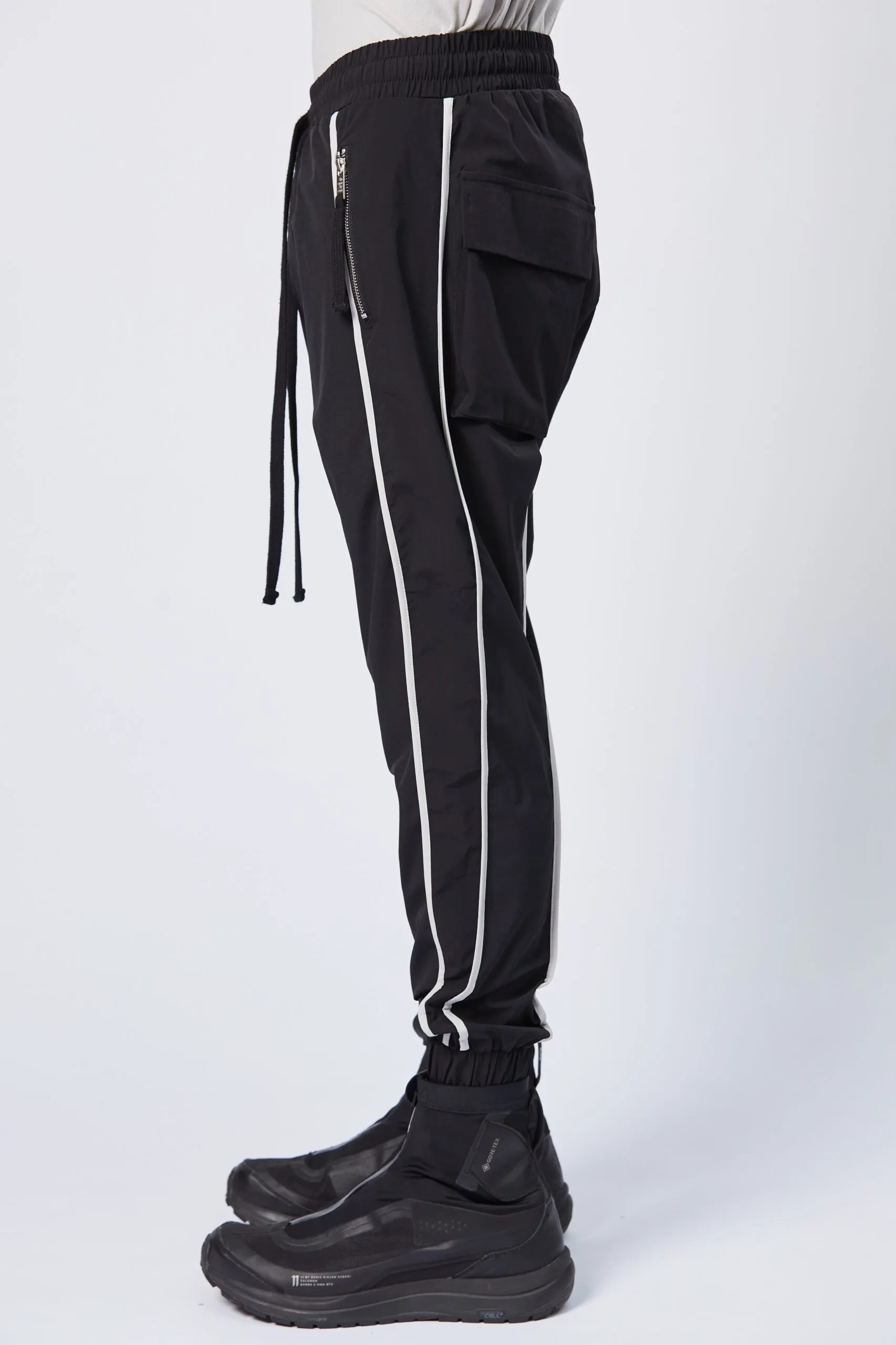 THOM KROM Drop Crotch Nylon Stretch Pants THOM KROM Drop Crotch Nylon Stretch Pants