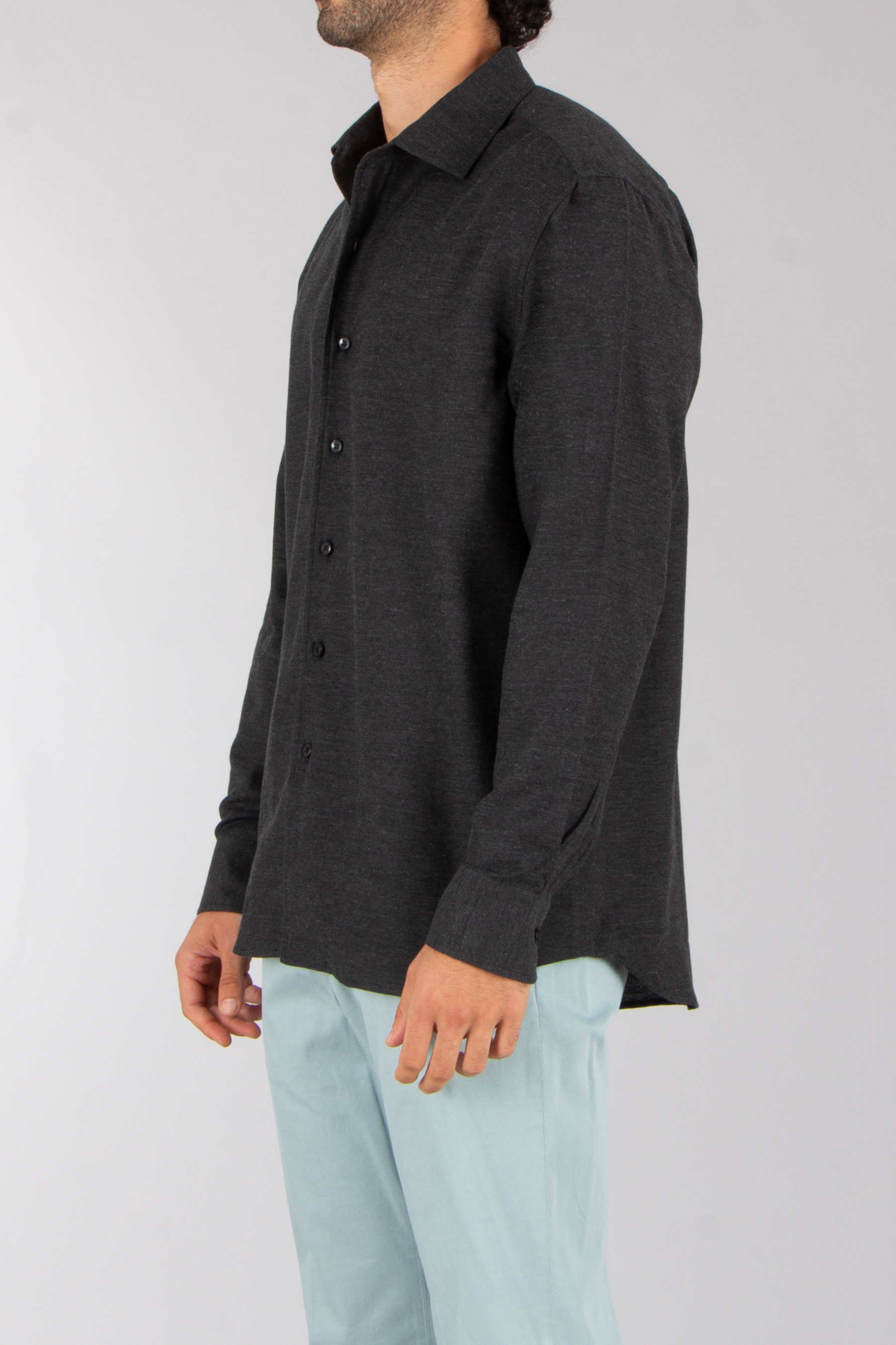 BRIONI Regular Fit Cotton-Cashmere Blend Shirt Bekleidung, Mantel, Strickwaren, Pullover, Langarm