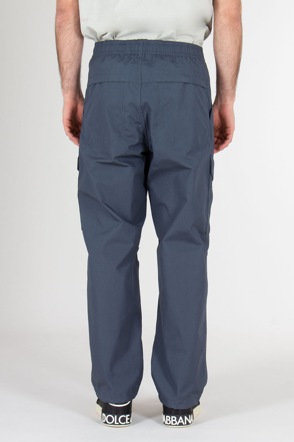 STONE ISLAND Regular Loose Fit Cotton Cargo Pants
