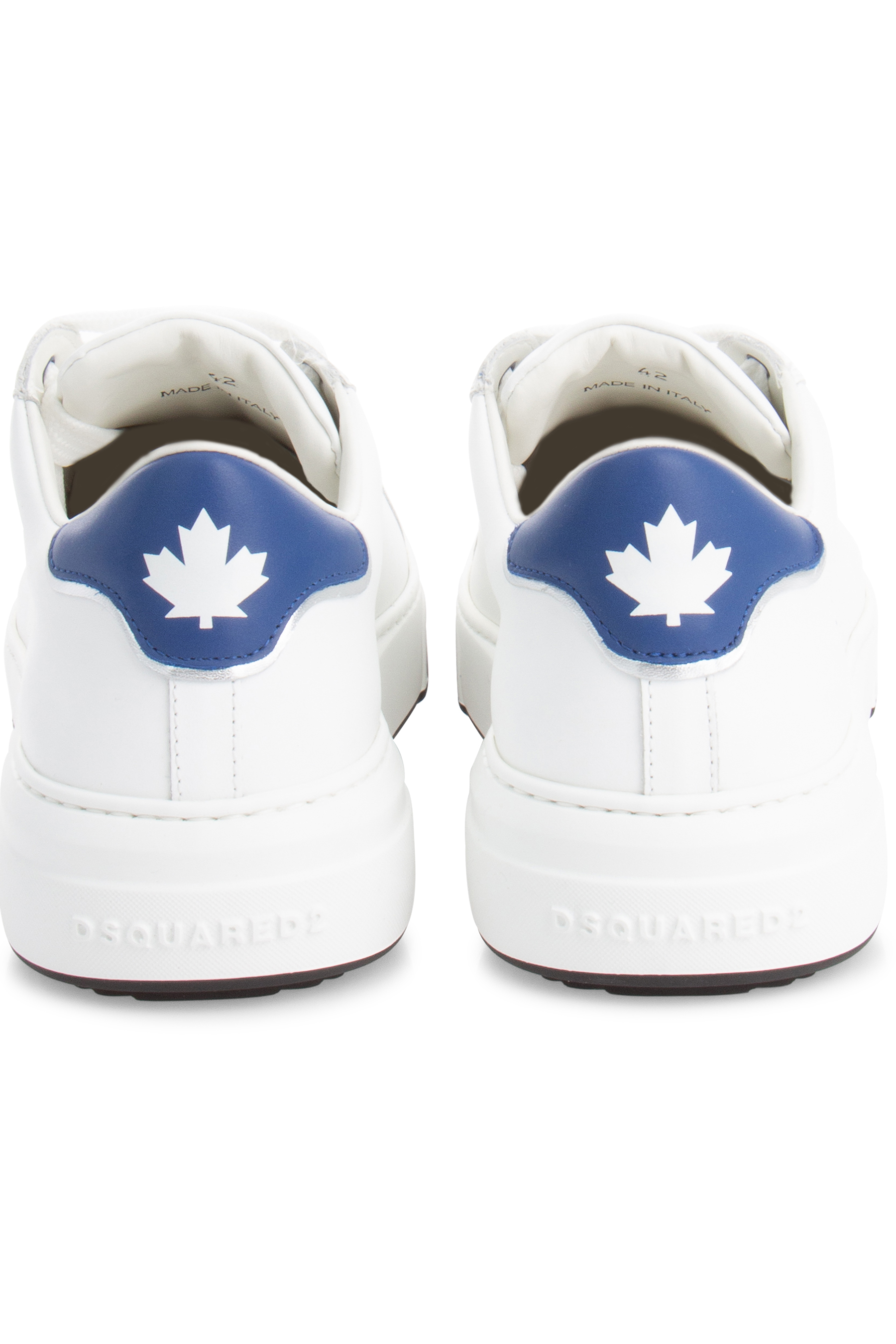 DSQUARED2 Low Top Leather Sneakers Bumper DSQUARED2 Low Top Leather Sneakers Bumper