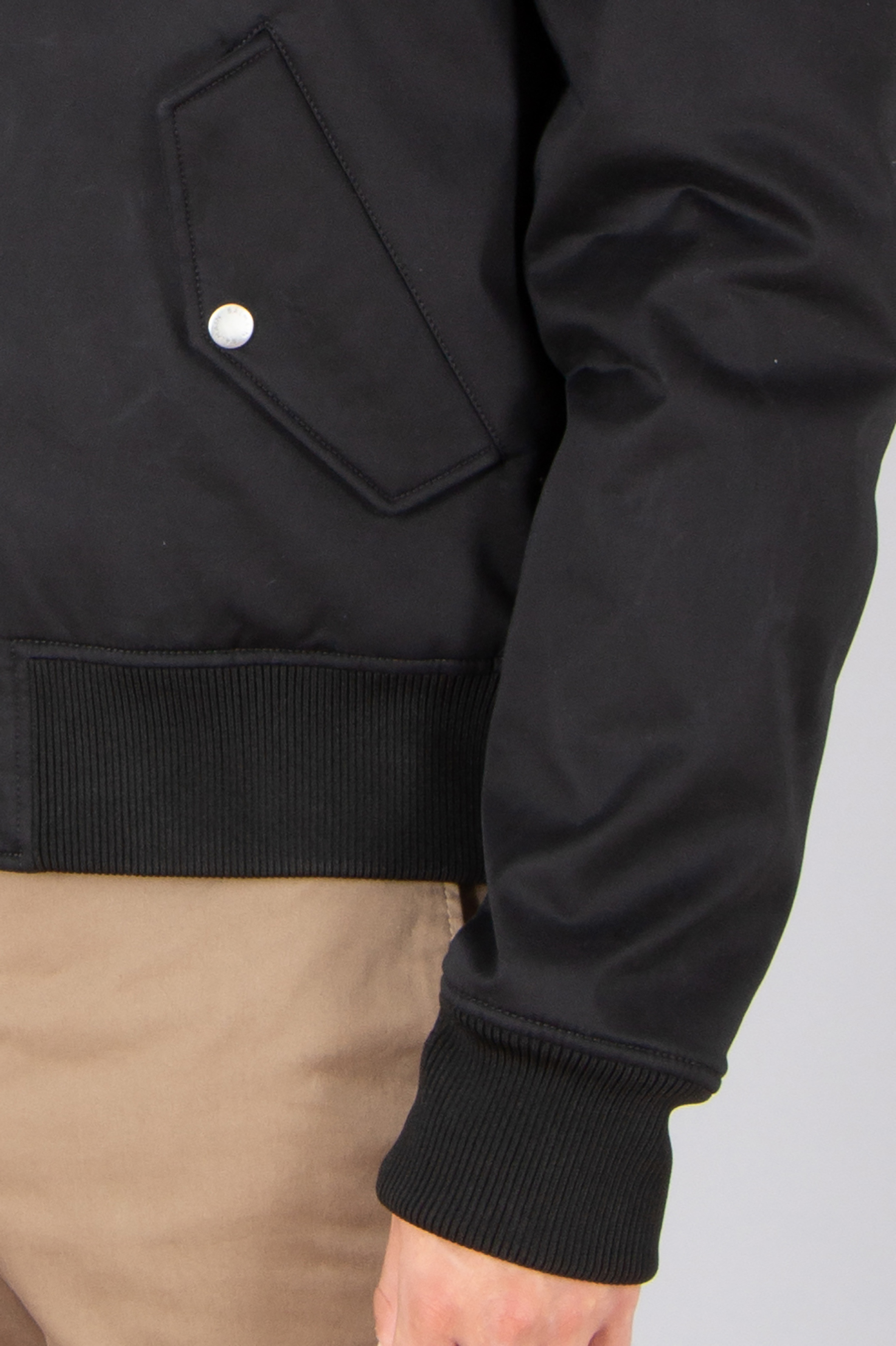 BALMAIN Relaxed Fit Embroidered Stretch Cotton Bomber Jacket BALMAIN Relaxed Fit Embroidered Stretch Cotton Bomber Jacket
